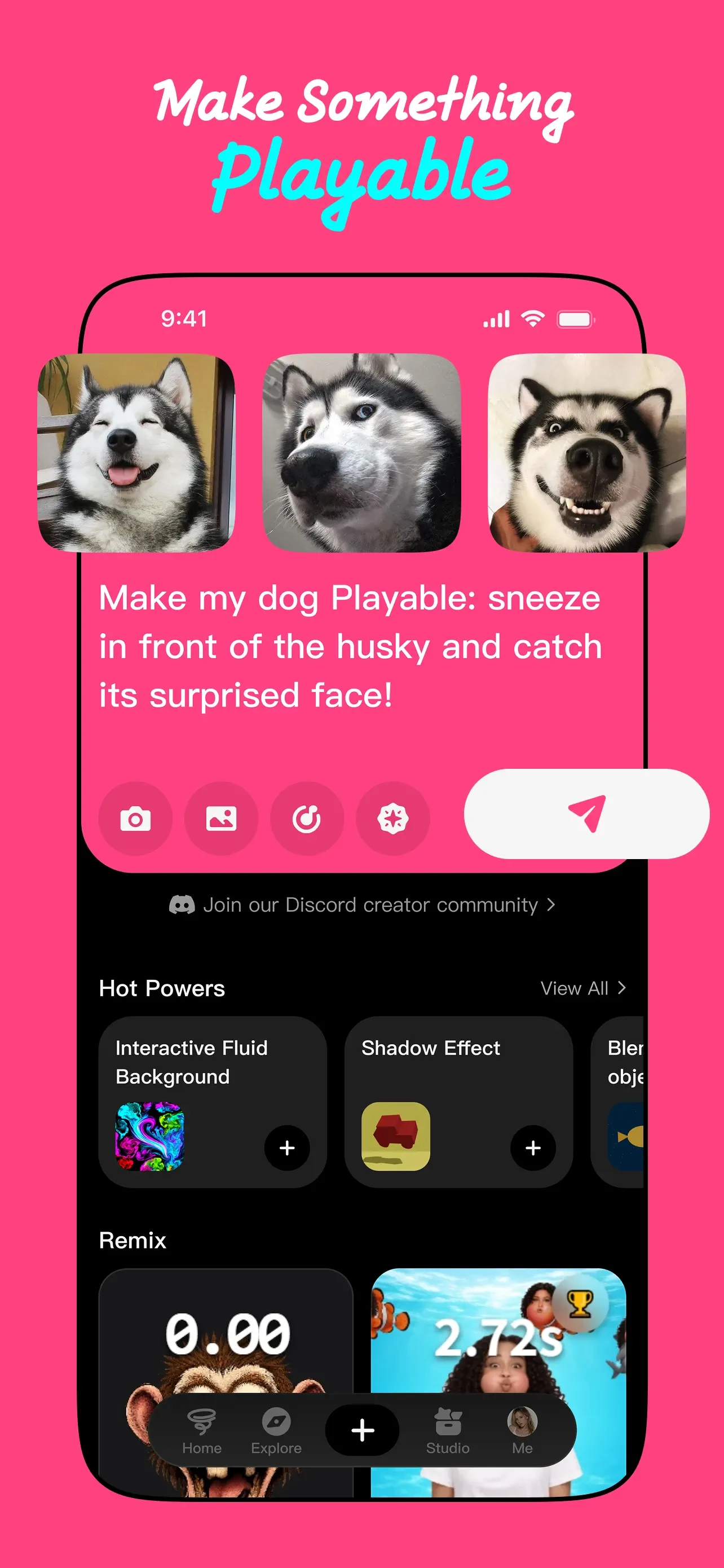 Loopit - AI Playable Maker app store screenshot 2 — Entertainment (iOS)