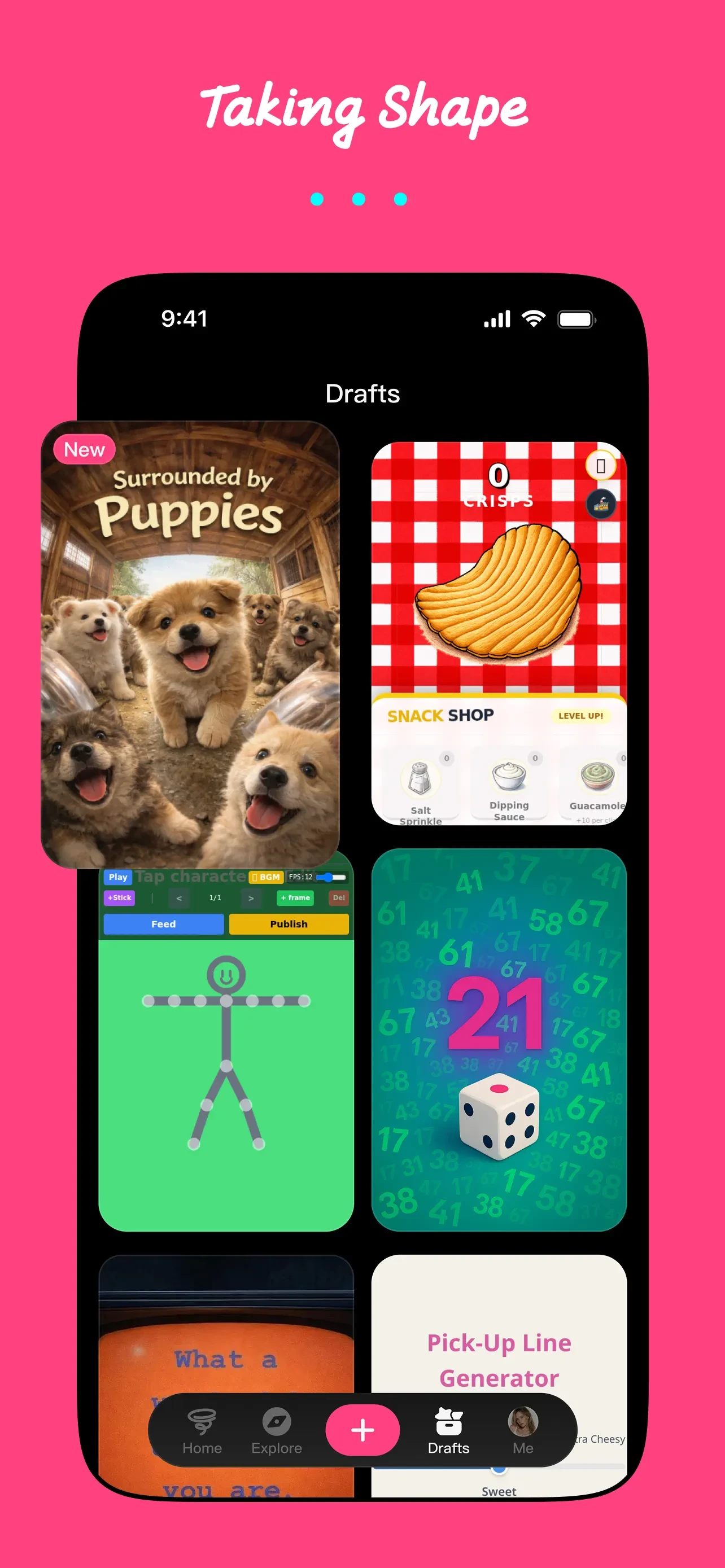 Loopit - AI Playable Maker app store screenshot 5 — Entertainment (iOS)