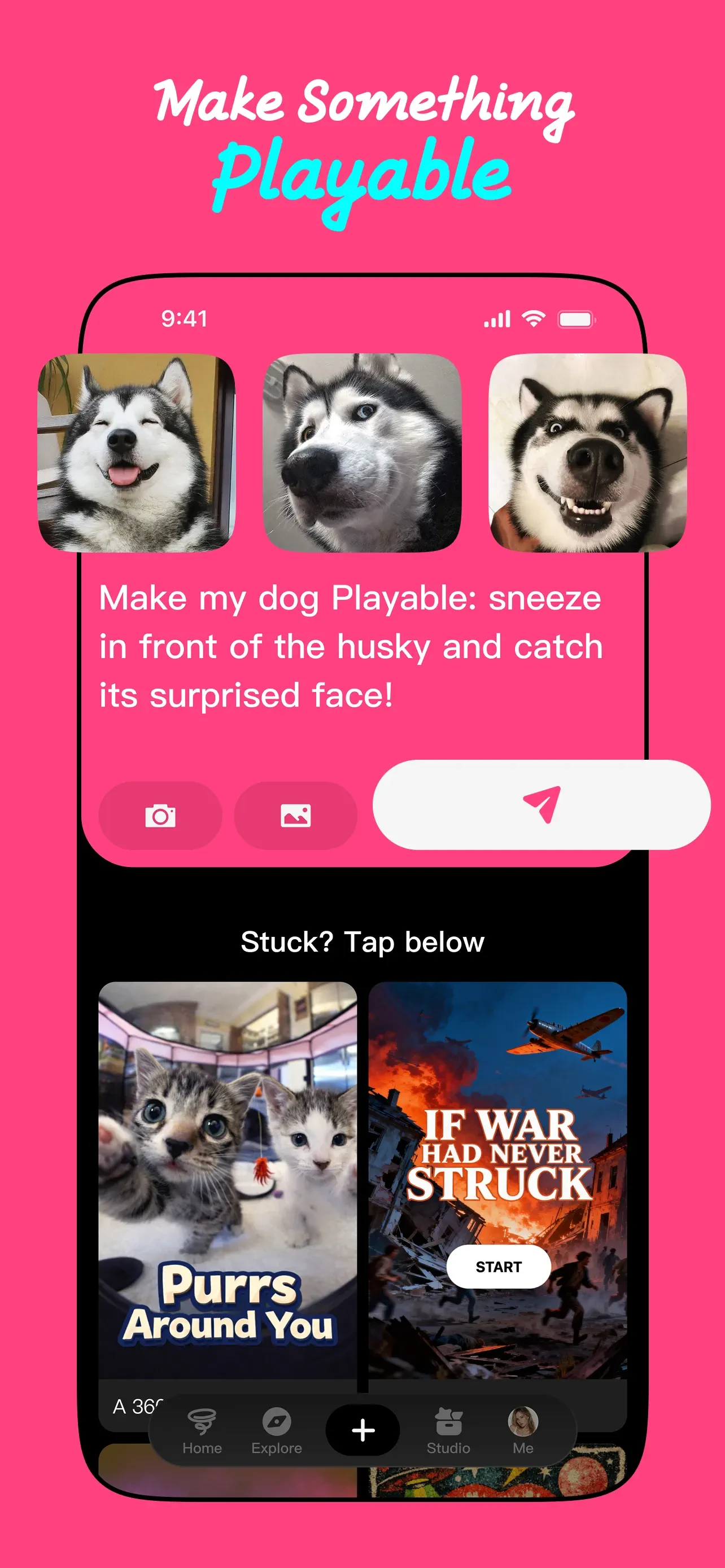 Loopit - Make playables app store screenshot 3 — Entertainment (iOS)
