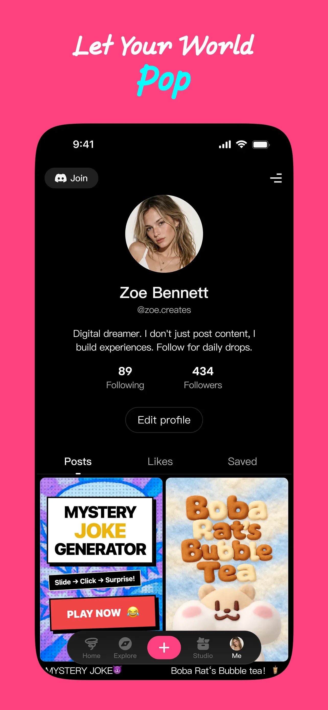 Loopit - Make playables app store screenshot 4 — Entertainment (iOS)