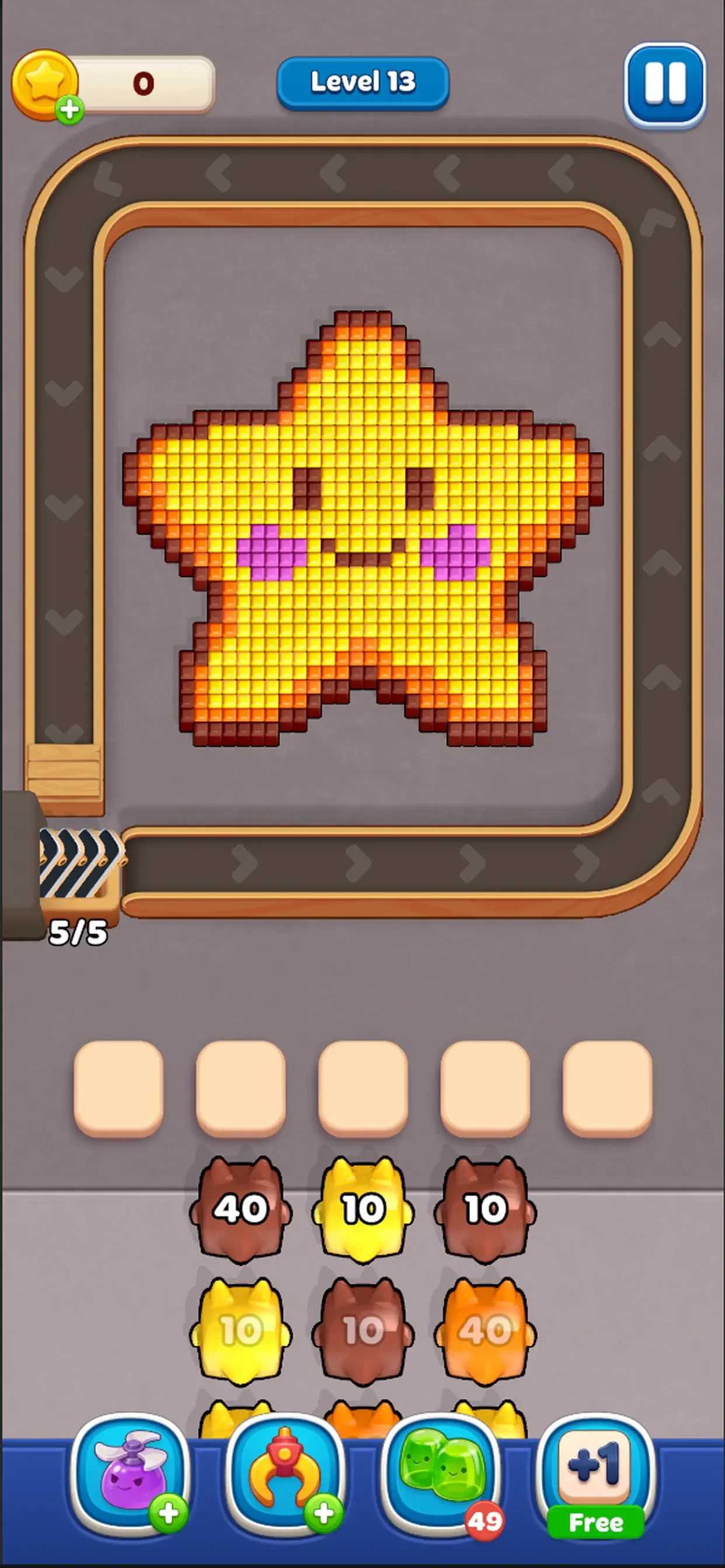 Jelly Busters: Puzzle Game app store screenshot 6 — Games (iOS)