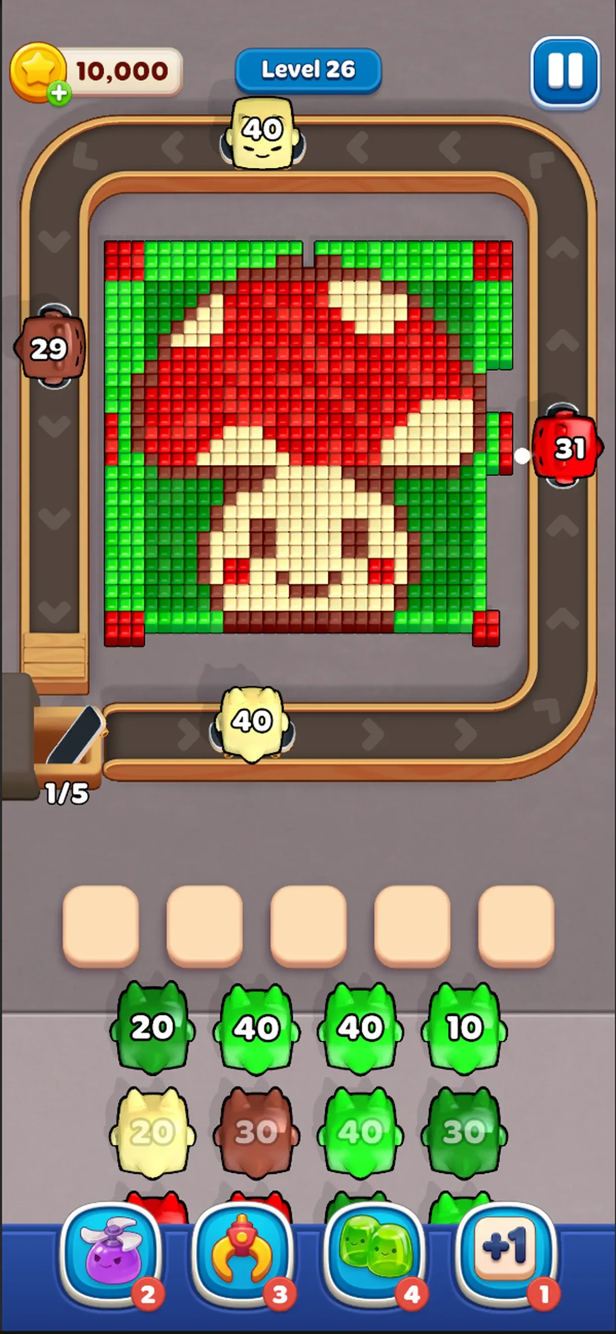 Jelly Busters: Puzzle Game app store screenshot 7 — Games (iOS)
