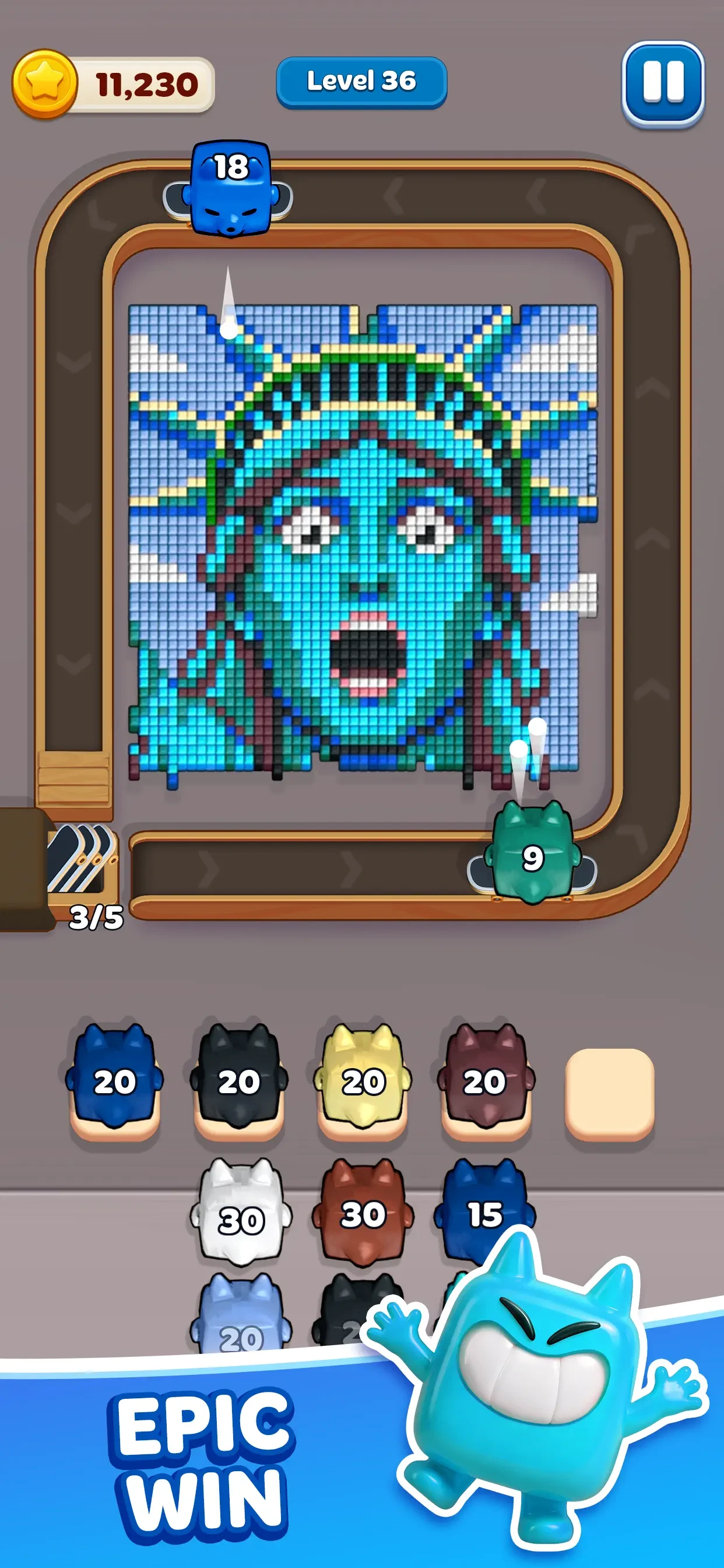 Jelly Busters: Puzzle Game app store screenshot 2 — Games (iOS)