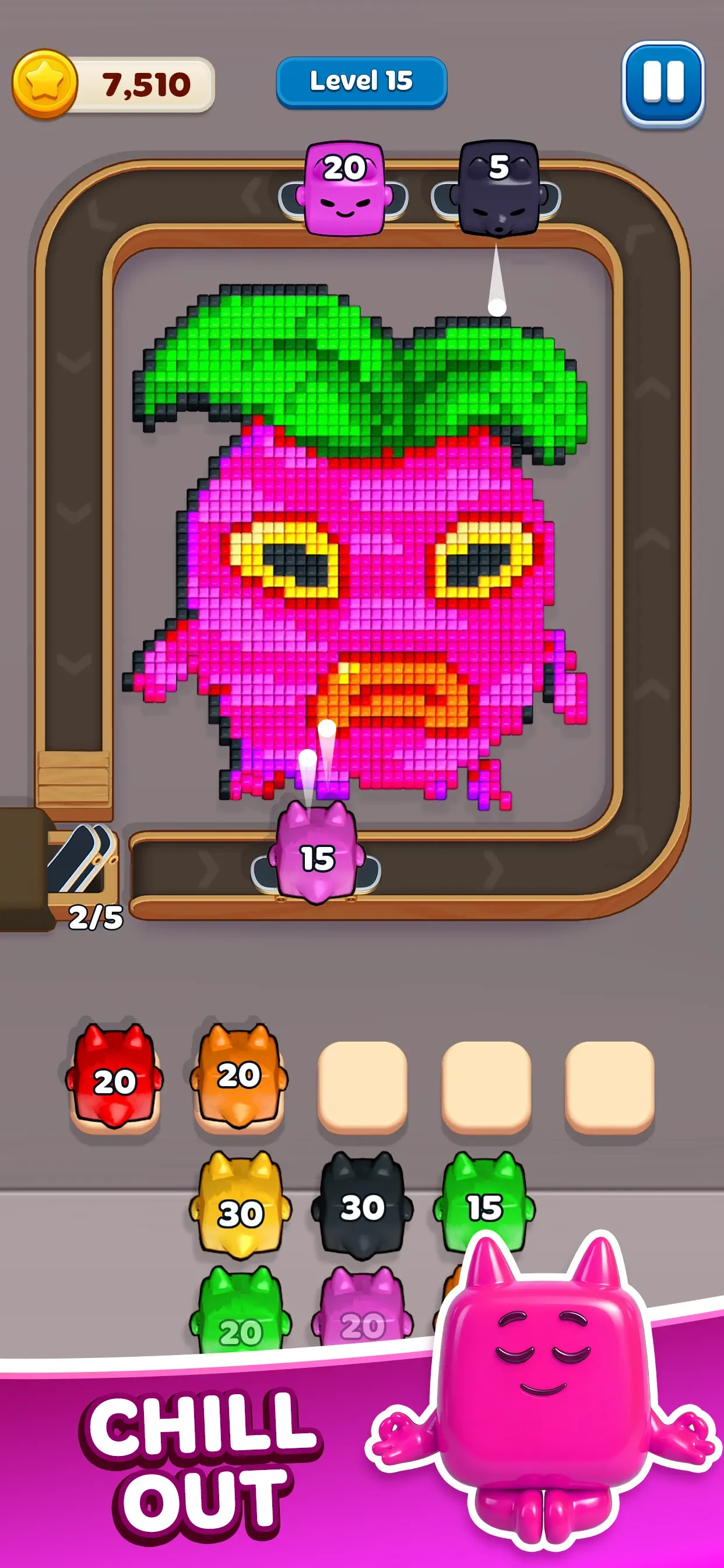 Jelly Busters: Puzzle Game app store screenshot 3 — Games (iOS)
