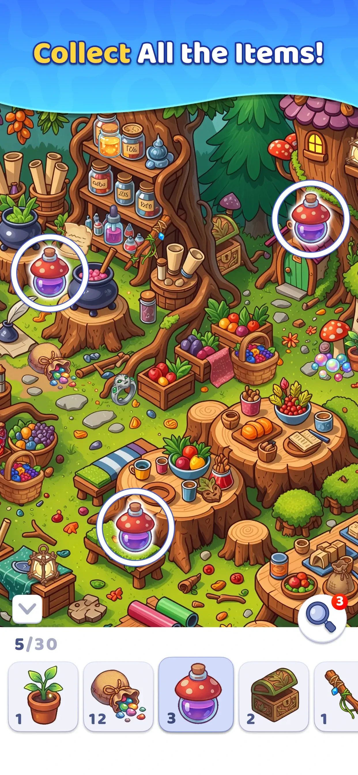 Search It - Hidden Objects app store screenshot 1 — Games (iOS)
