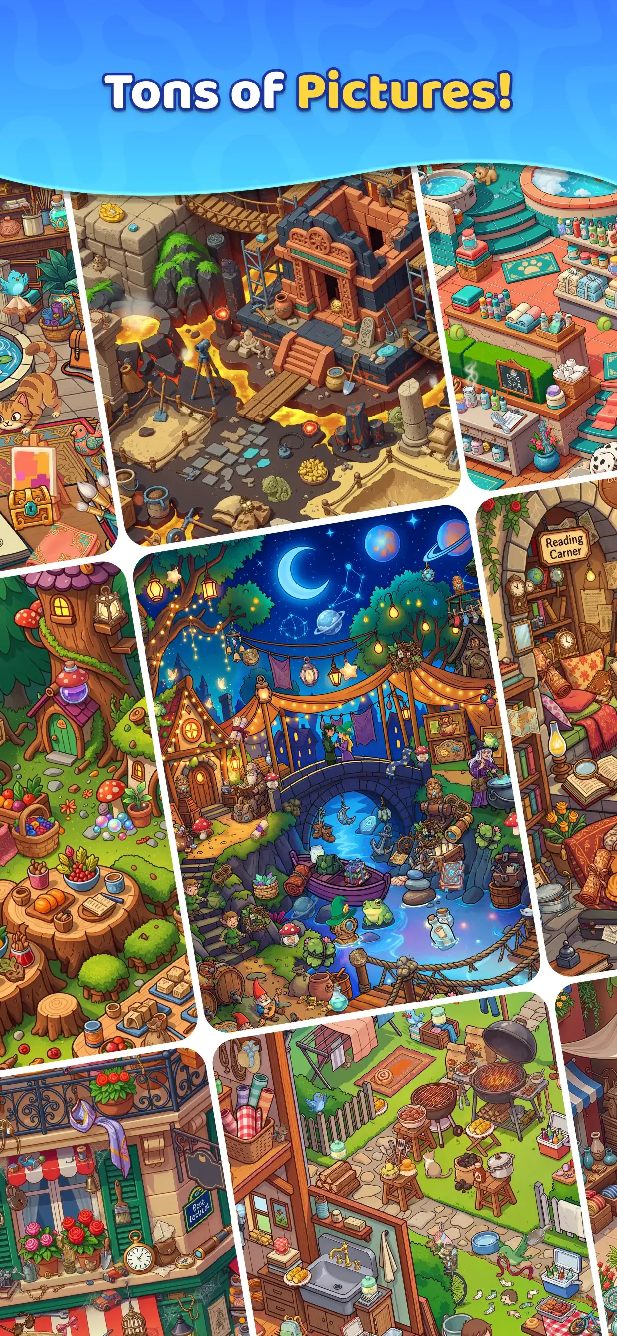 Search It - Hidden Objects app store screenshot 3 — Games (iOS)