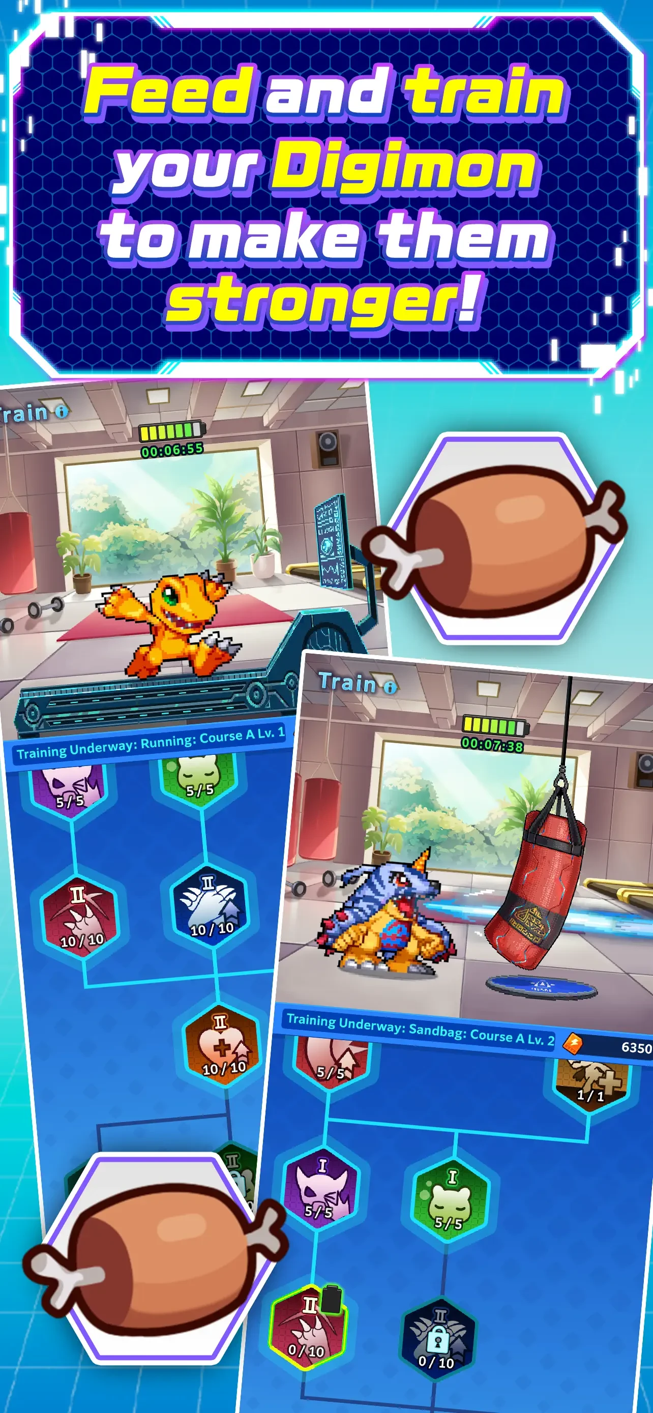 DIGIMON UP app store screenshot 3 — Games (iOS)