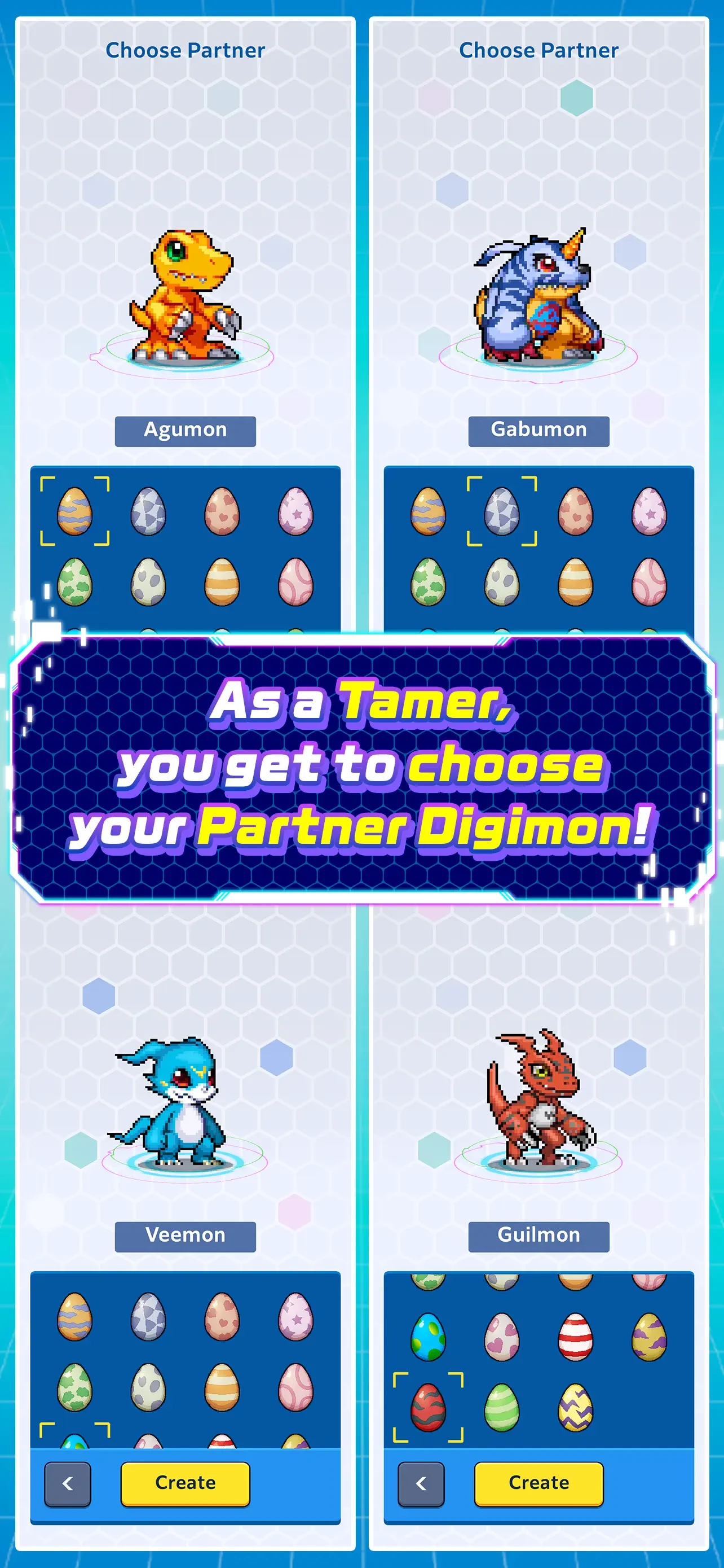 DIGIMON UP app store screenshot 4 — Games (iOS)