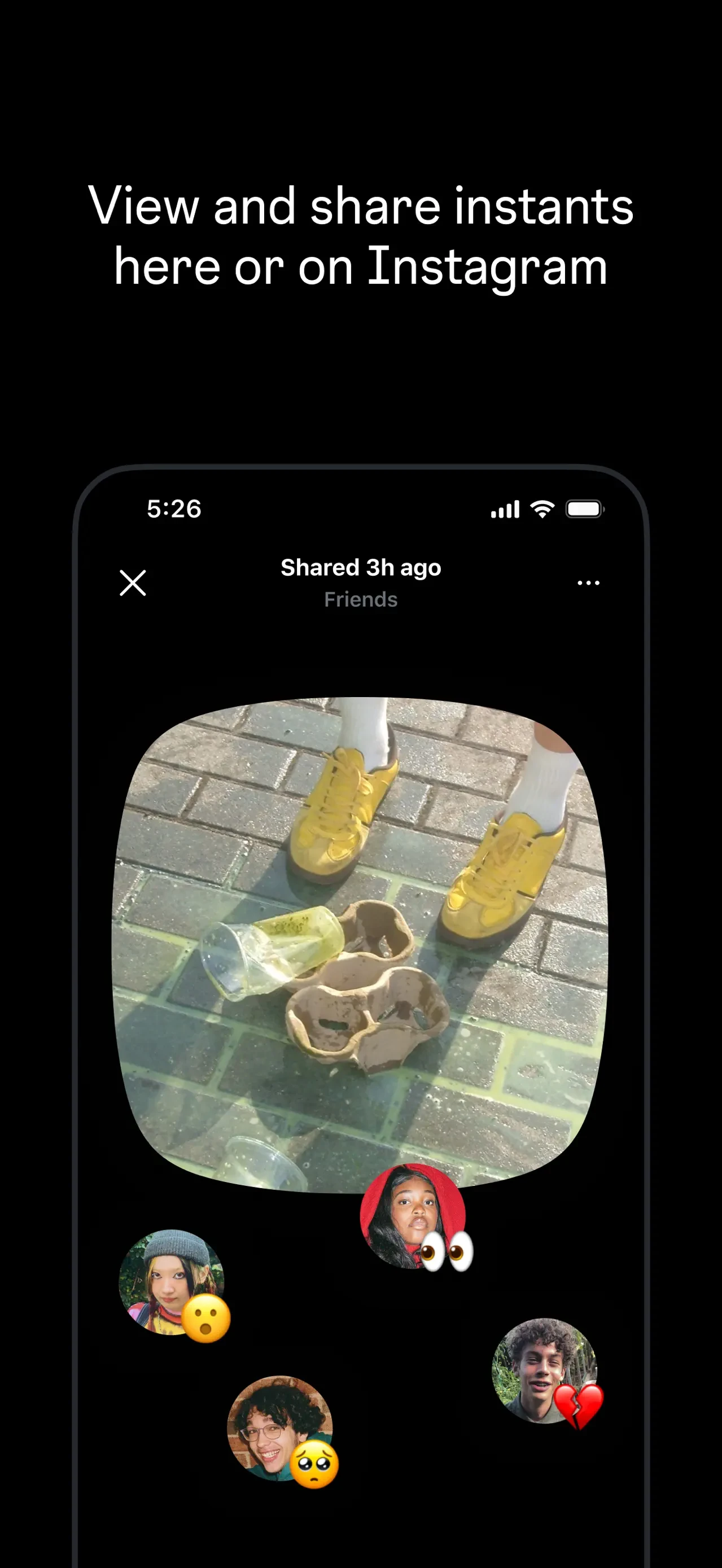 Instants, an Instagram app app store screenshot 5 — Social Networking (iOS)