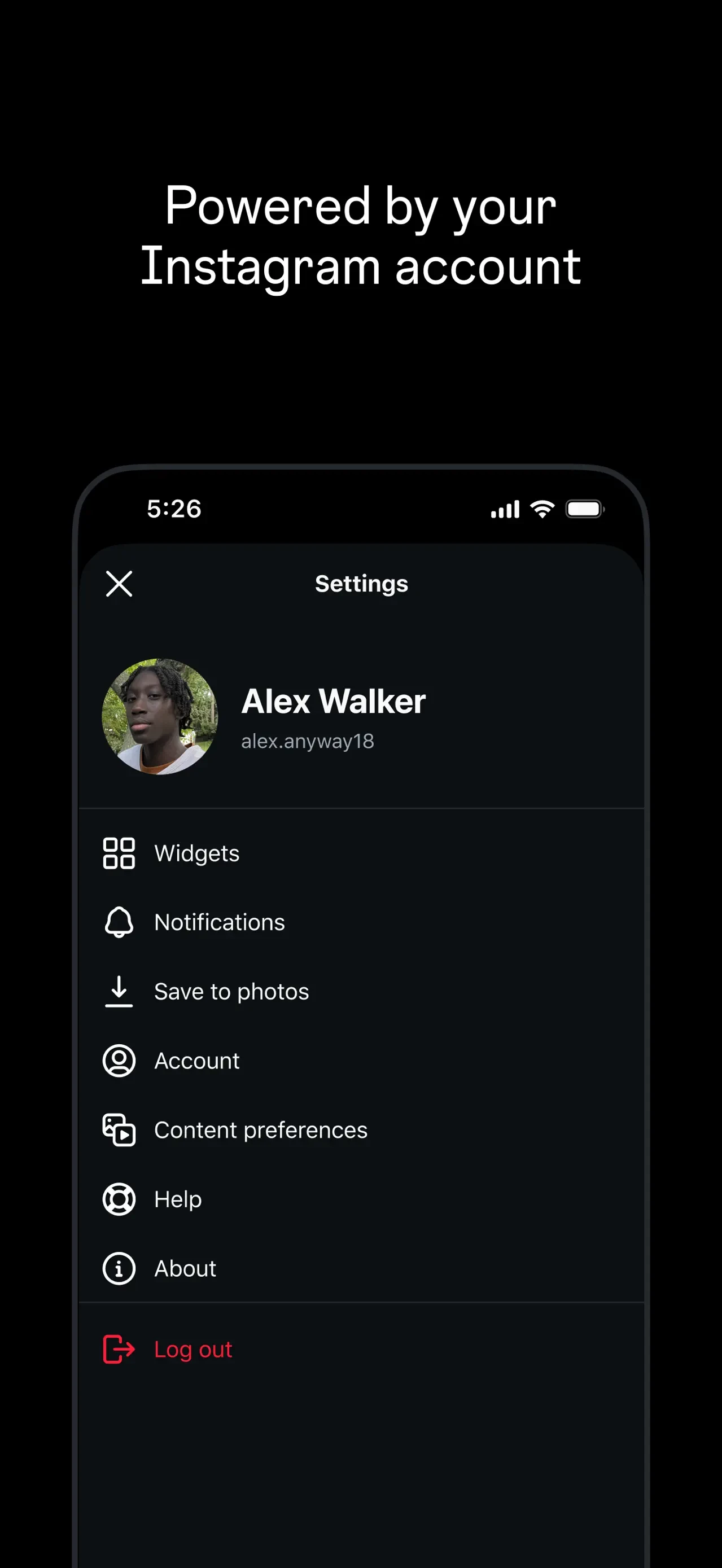 Instants, an Instagram app app store screenshot 6 — Social Networking (iOS)