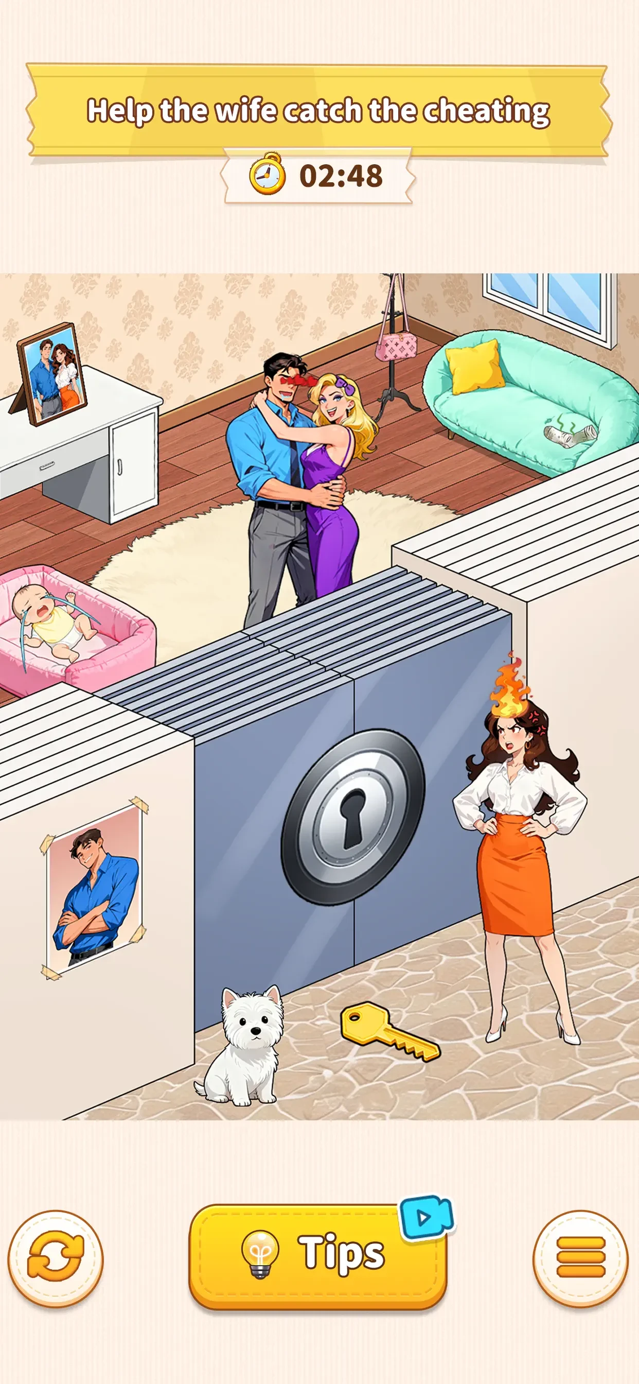 Brain Puzzle 3: Crazy Mind app store screenshot 3 — Games (iOS)