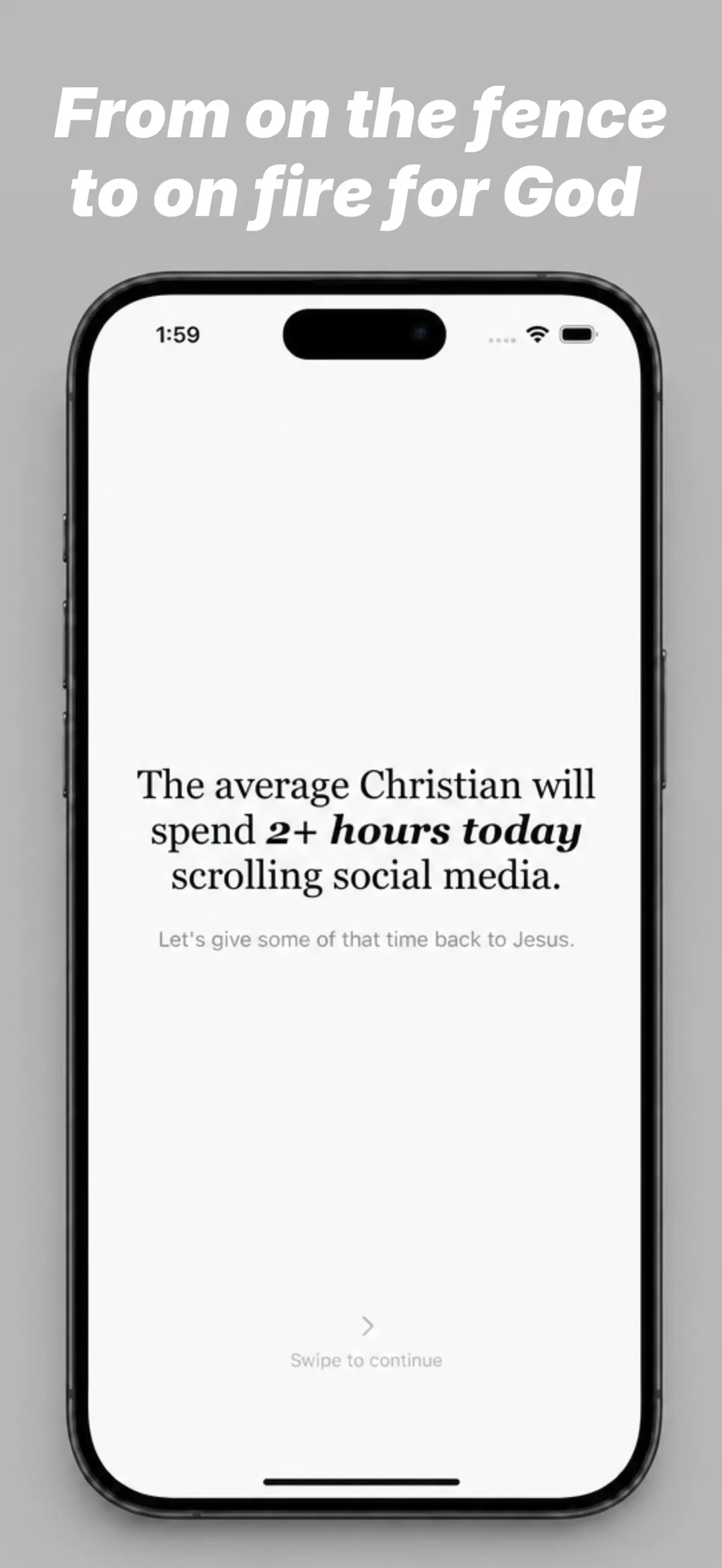 Scroll The Bible app store screenshot 3 — Unknown (iOS)