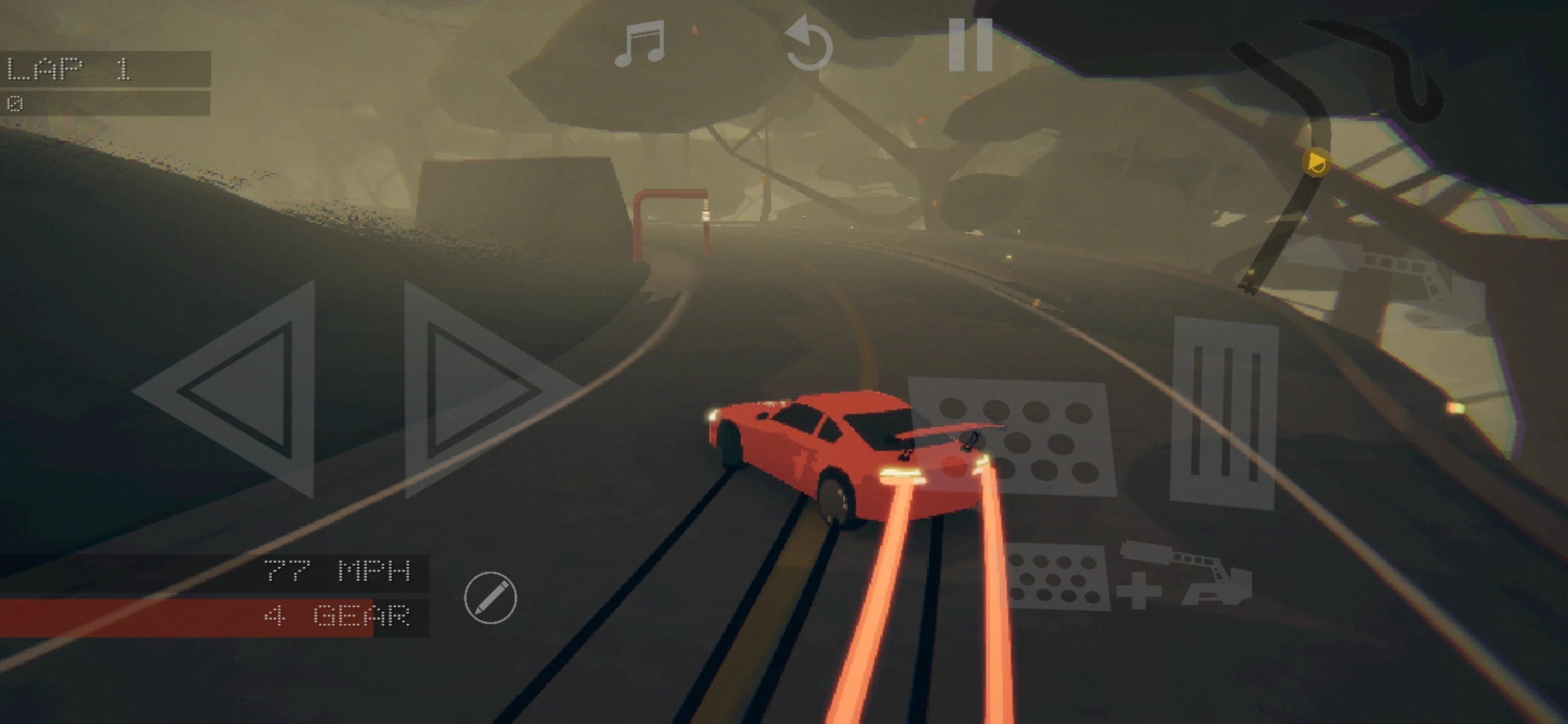 Sideways Drift app store screenshot 1 — Games (iOS)