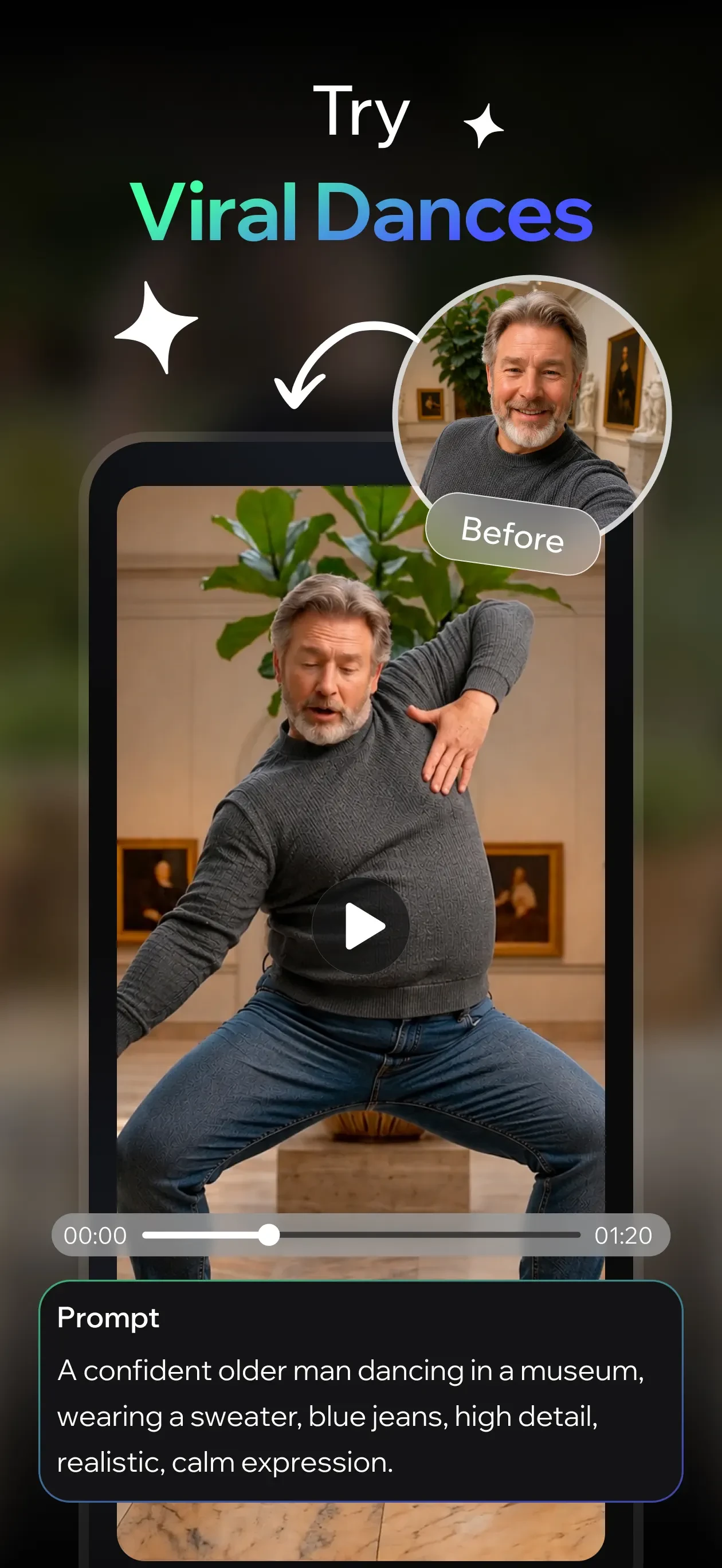 AI Video Generator - Vixel app store screenshot 2 — Unknown (iOS)