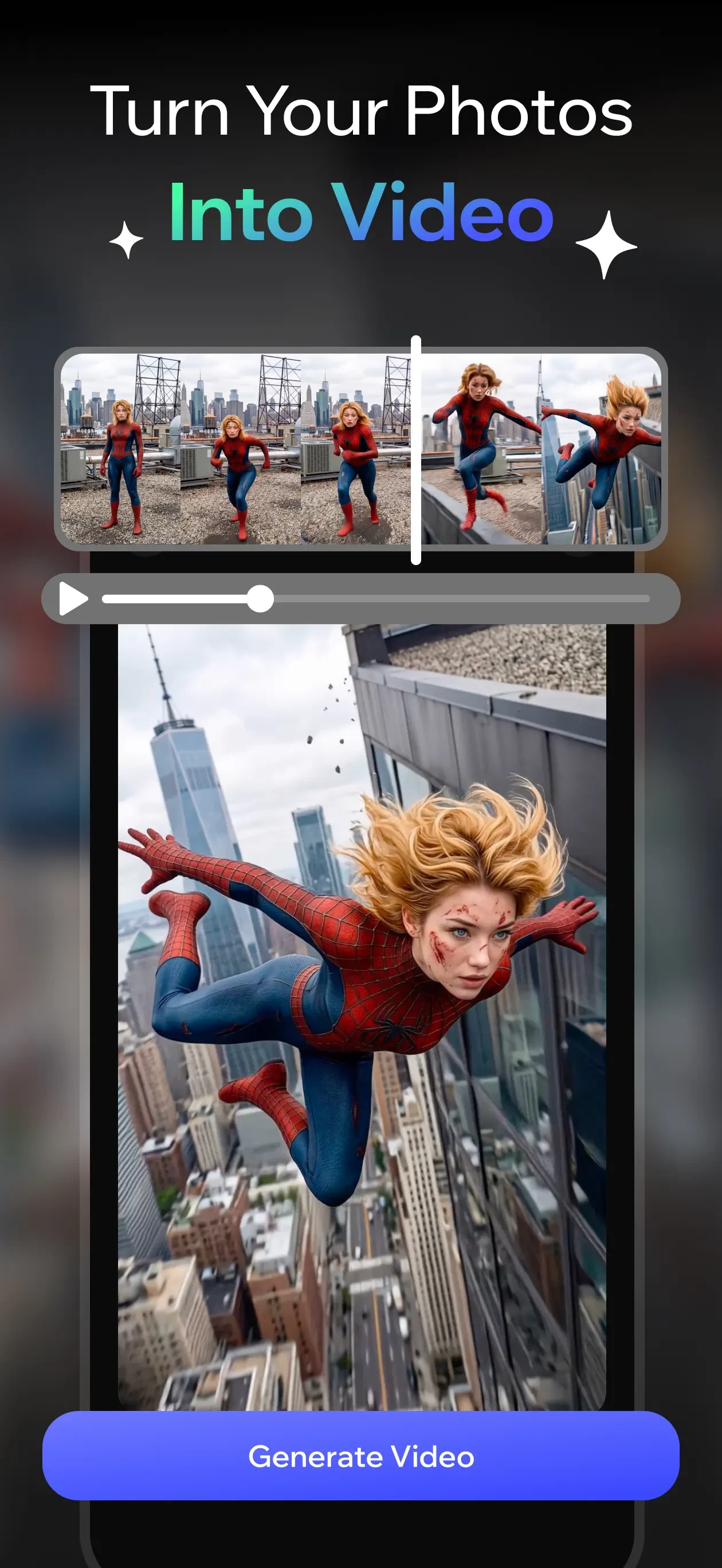AI Video Generator - Vixel app store screenshot 5 — Unknown (iOS)