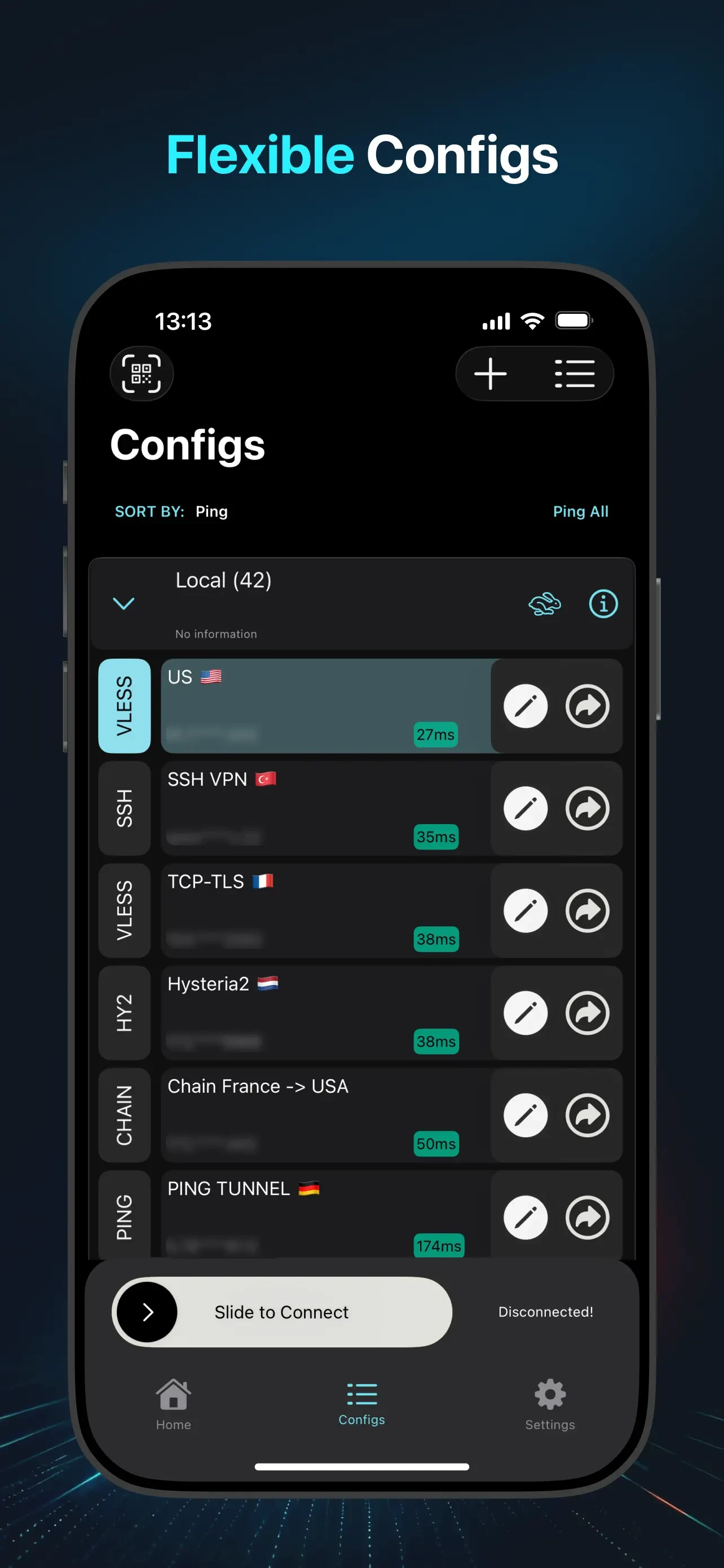 V2Box Pro - V2ray Client app store screenshot 3 — Utilities (iOS)