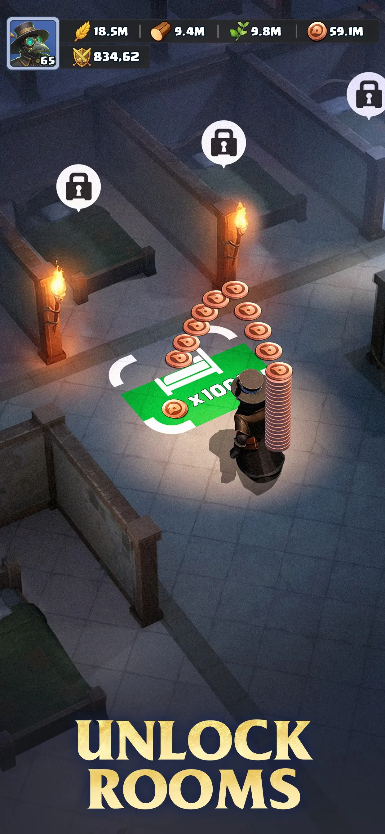 Last Asylum: Plague app store screenshot 3 — Games (iOS)