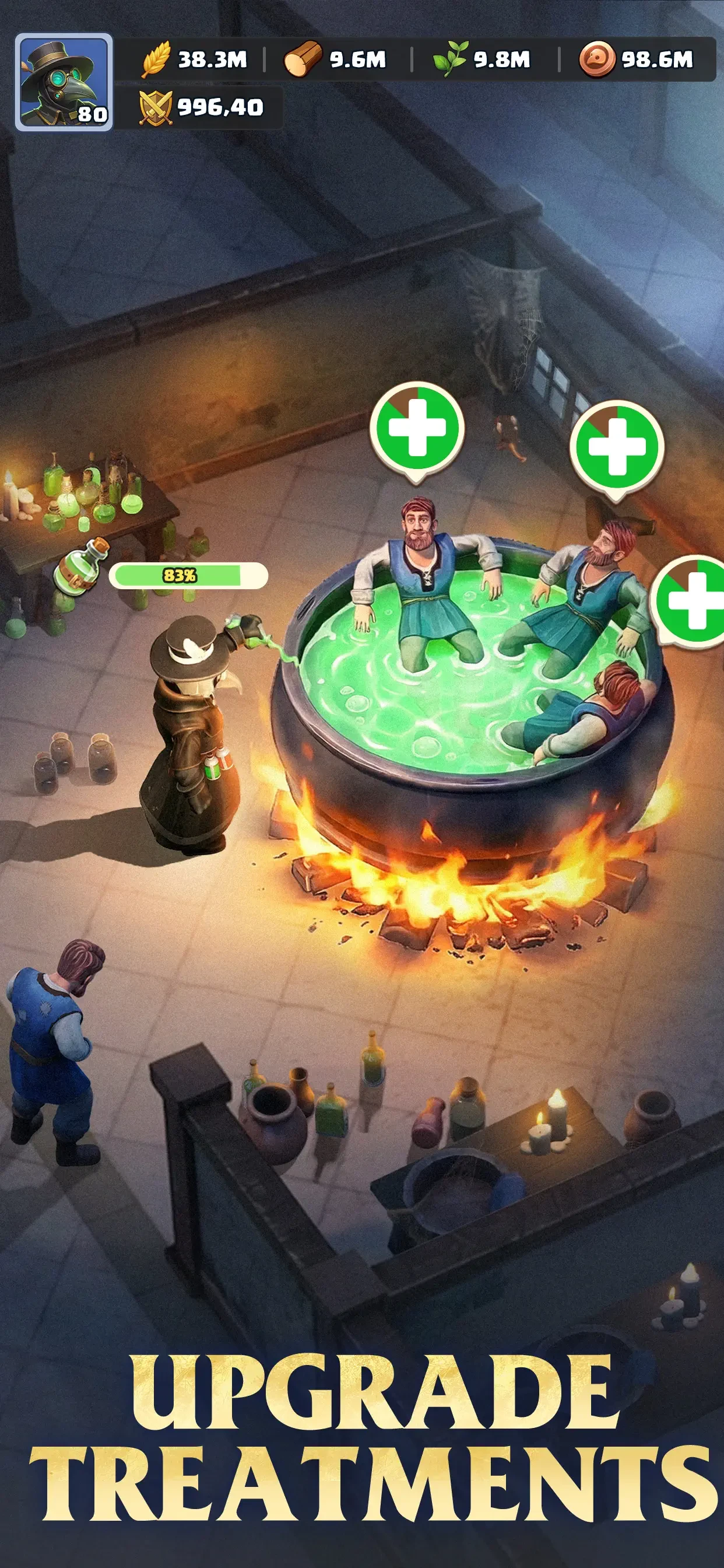 Last Asylum: Plague app store screenshot 4 — Games (iOS)