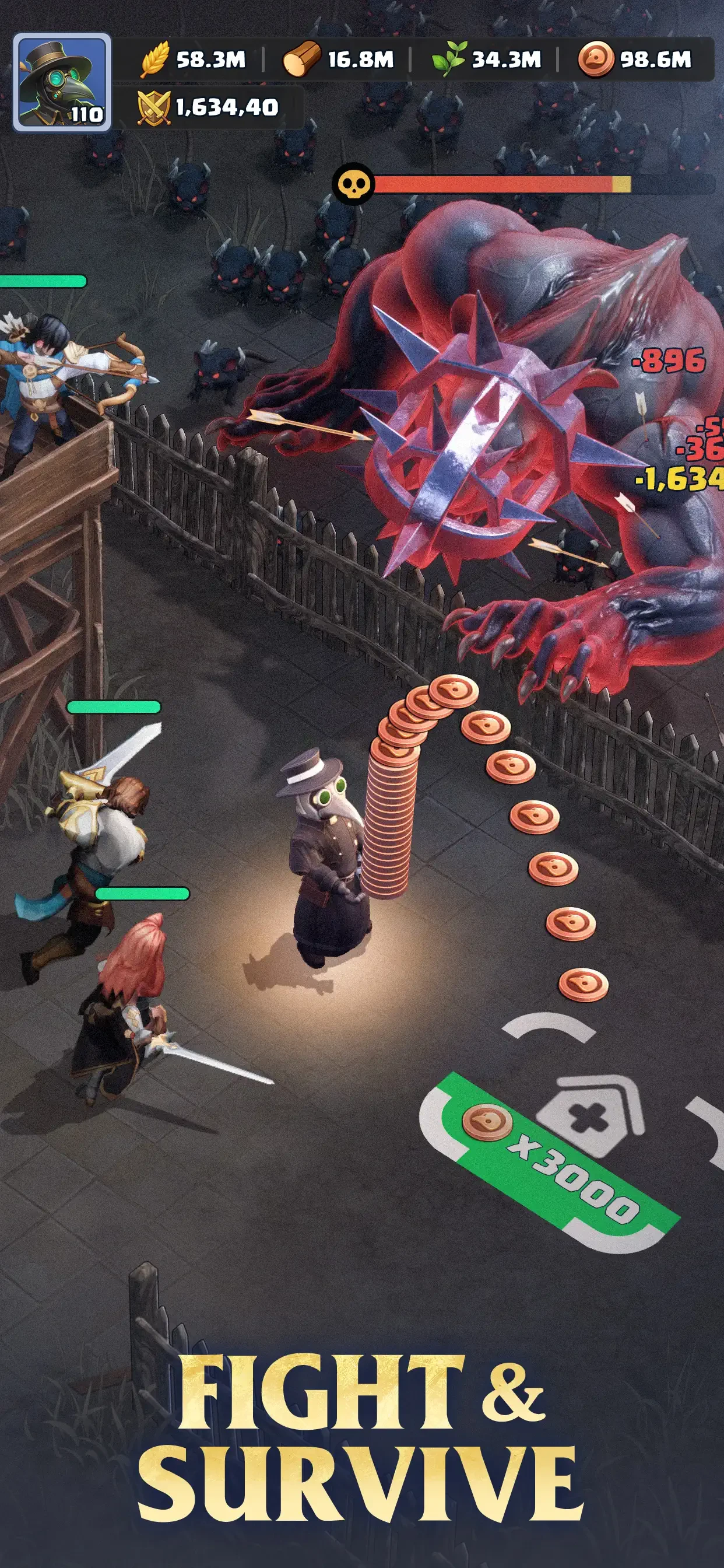 Last Asylum: Plague app store screenshot 5 — Games (iOS)