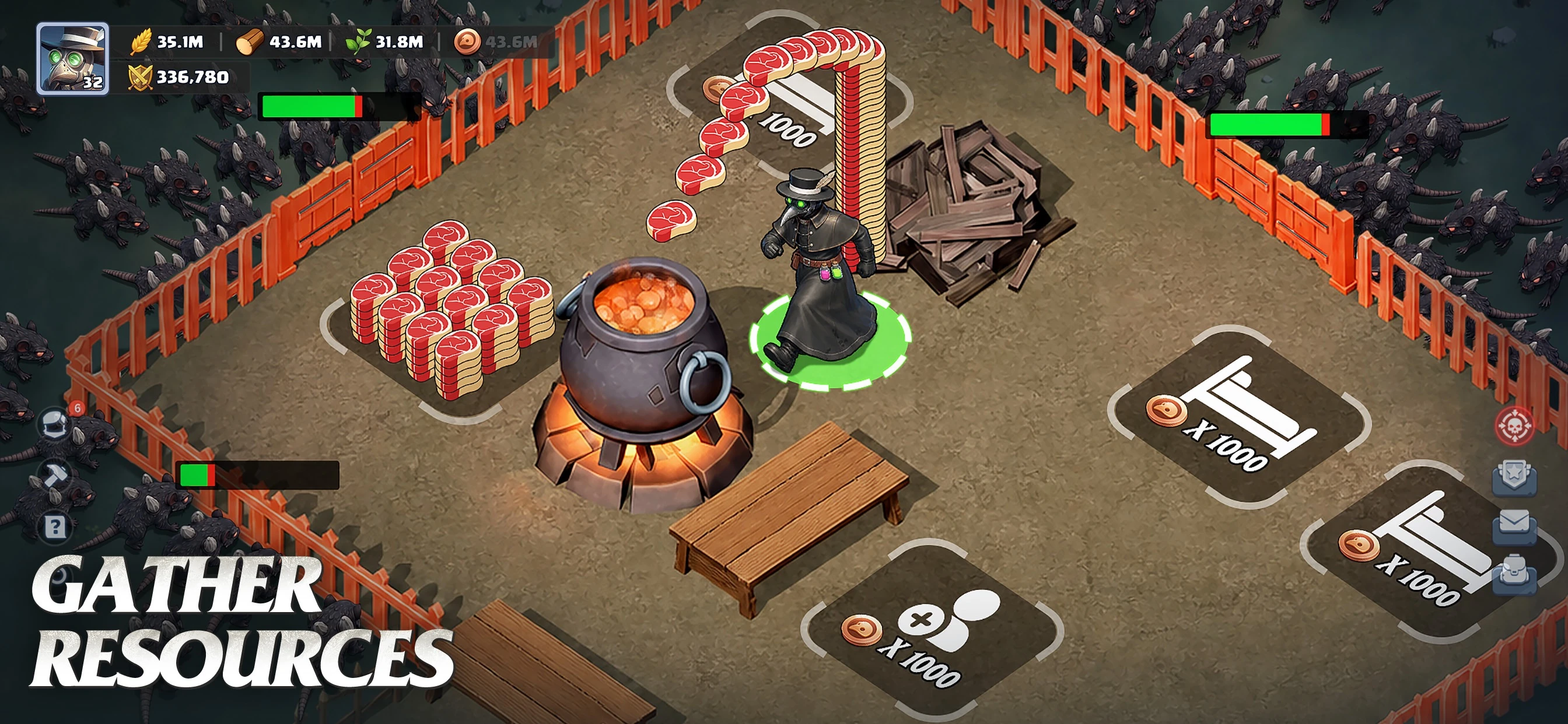 Last Asylum: Plague app store screenshot 2 — Games (iOS)