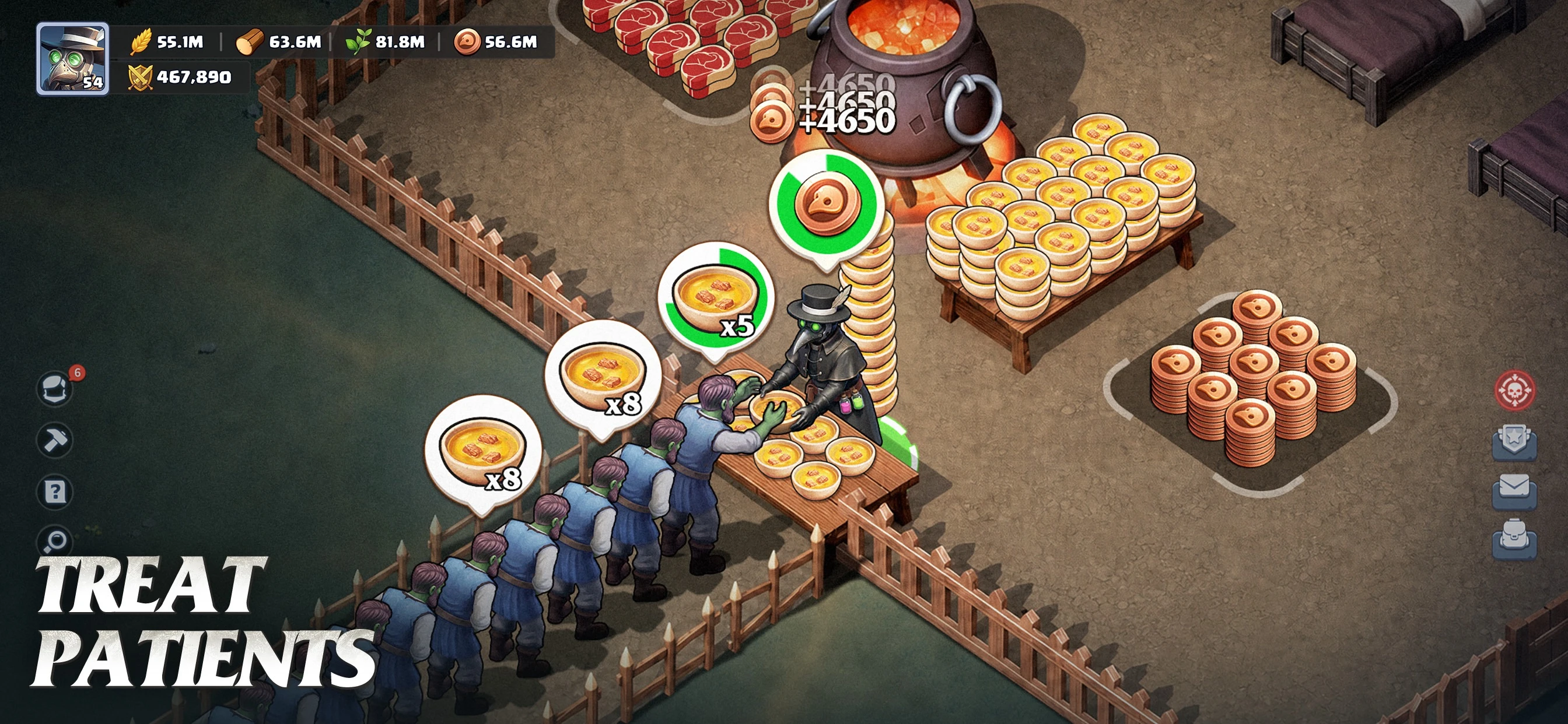 Last Asylum: Plague app store screenshot 3 — Games (iOS)