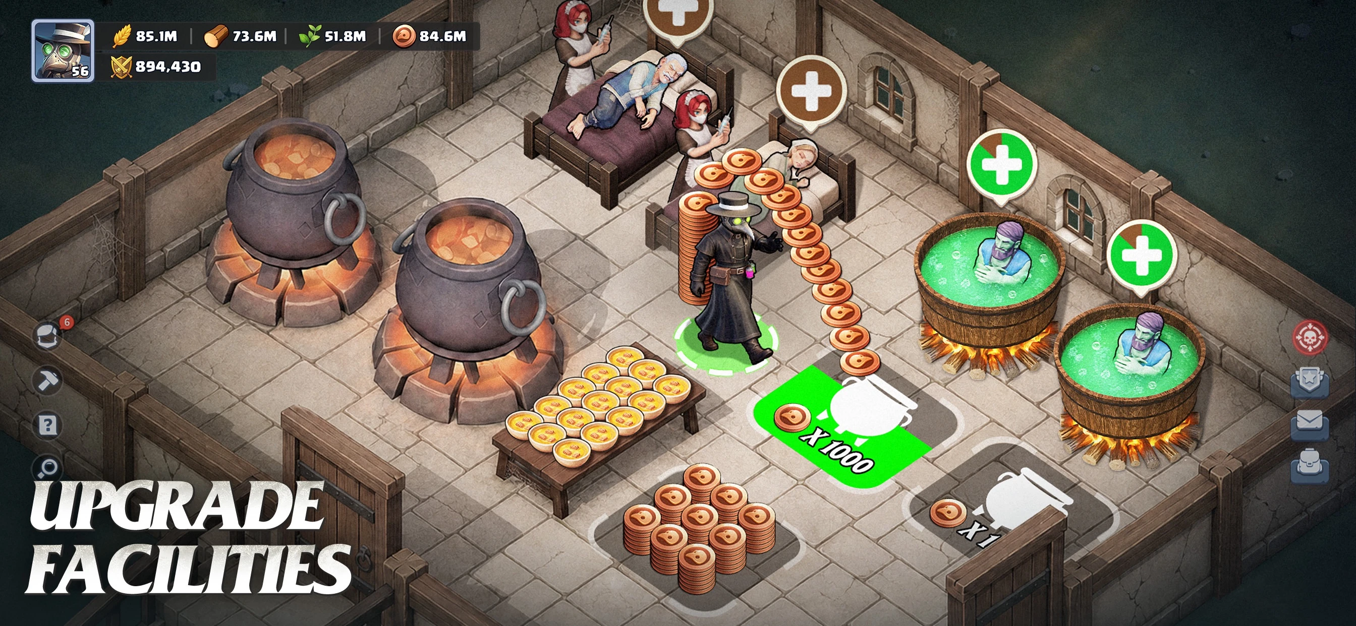 Last Asylum: Plague app store screenshot 4 — Games (iOS)