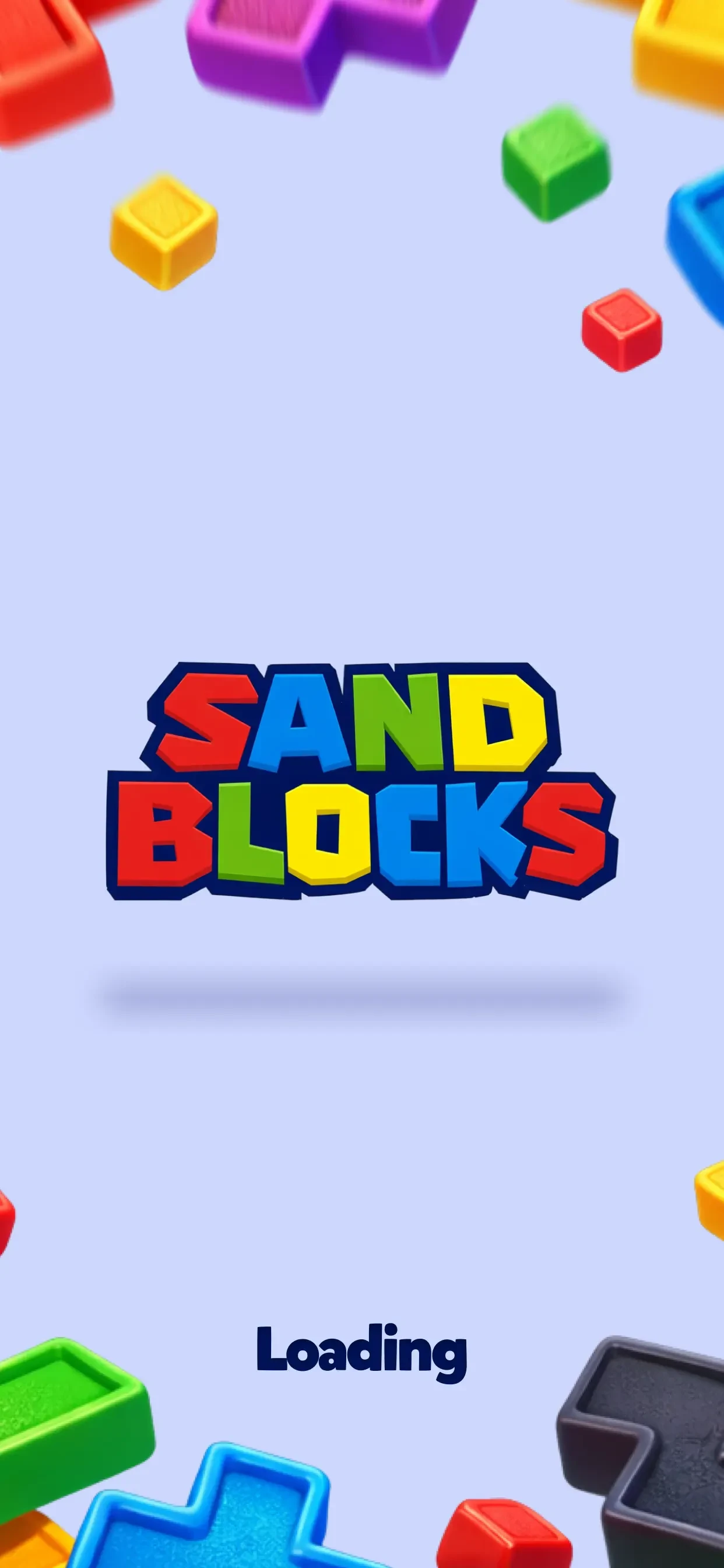 Sand Blocks: Drop Puzzle app store screenshot 1 — Games (iOS)