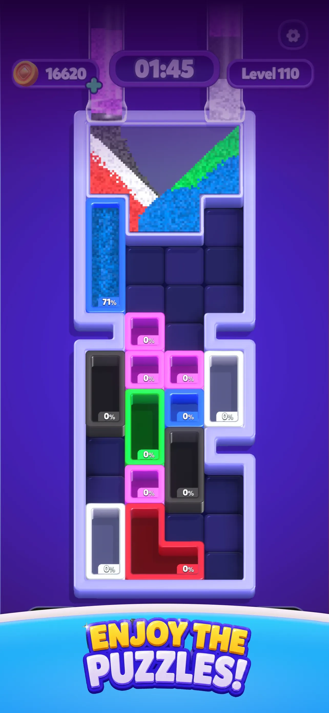 Sand Blocks: Drop Puzzle app store screenshot 2 — Games (iOS)