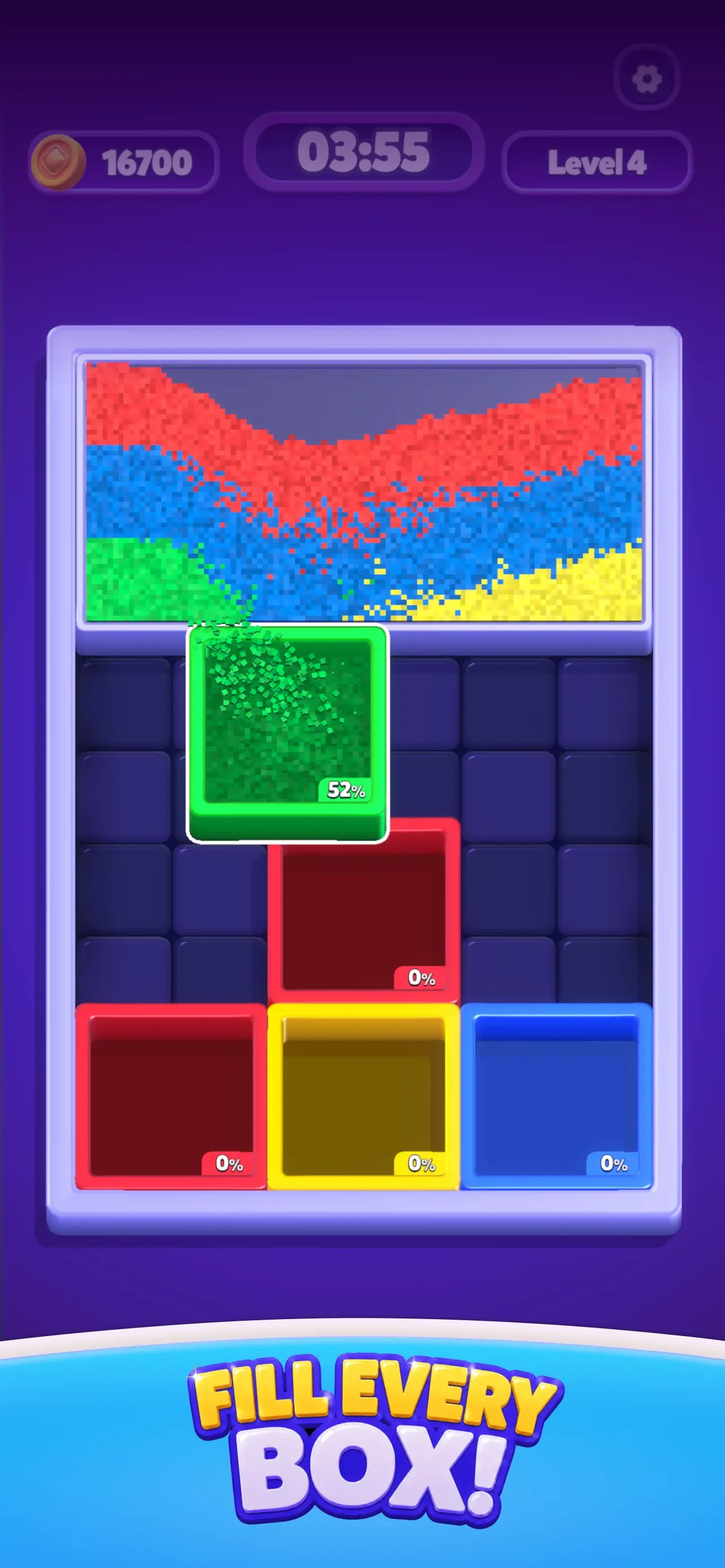 Sand Blocks: Drop Puzzle app store screenshot 4 — Games (iOS)