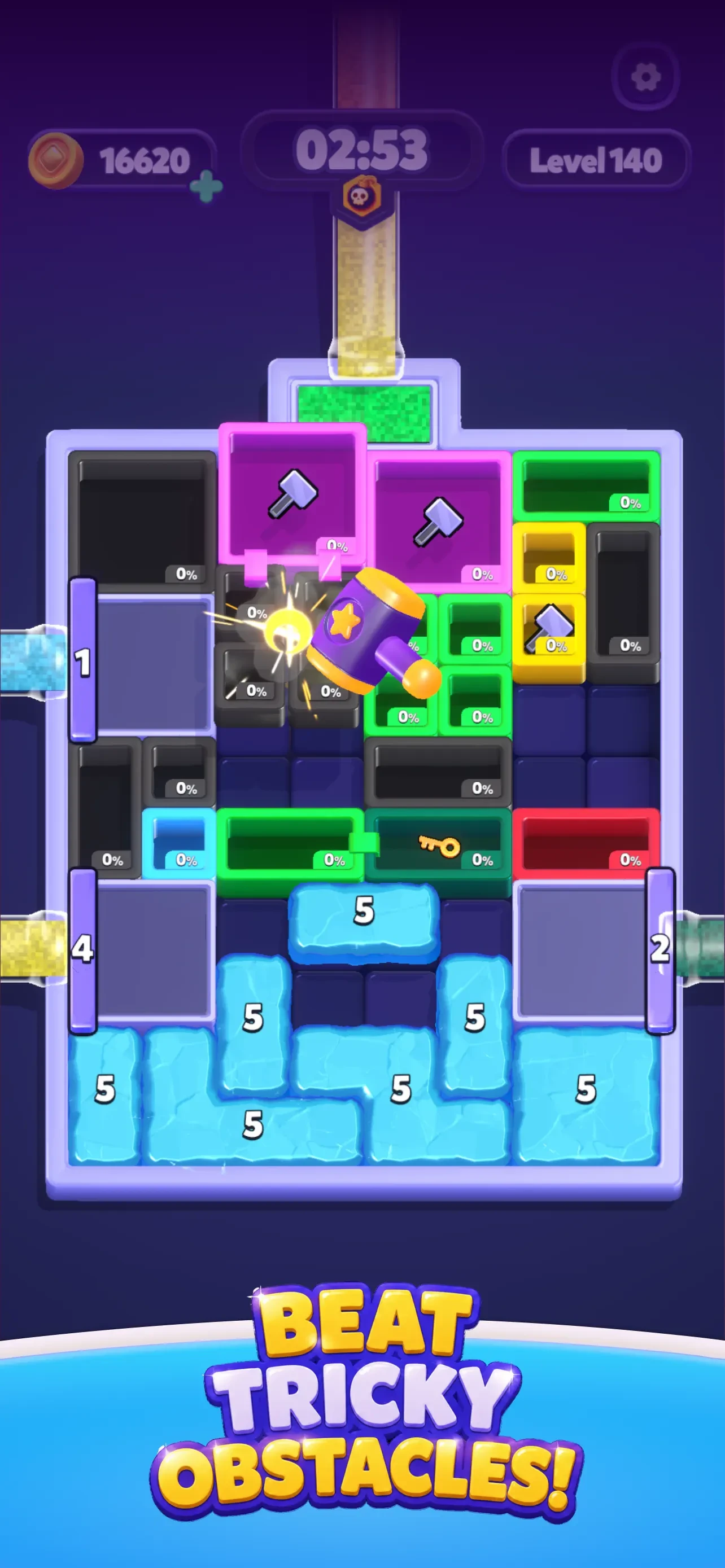 Sand Blocks: Drop Puzzle app store screenshot 7 — Games (iOS)