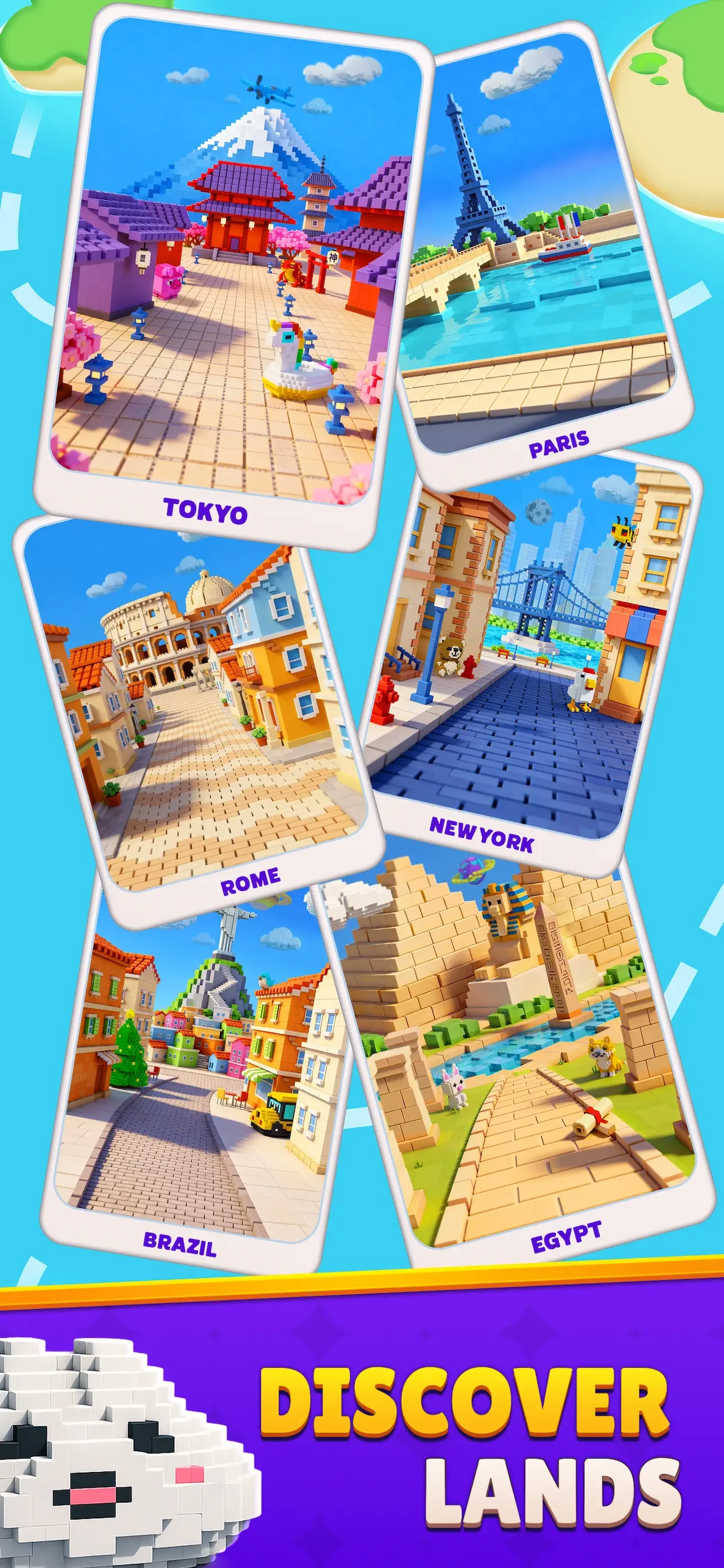 Cube Land Puzzle Game app store screenshot 6 — Games (iOS)