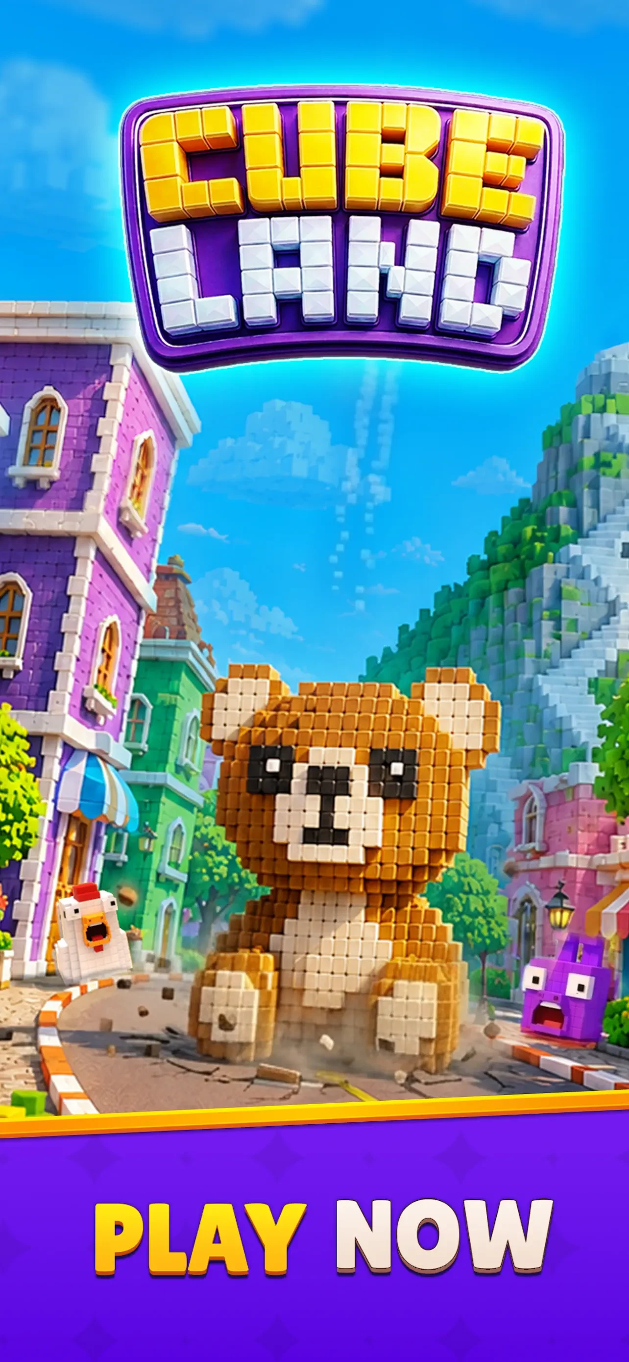 Cube Land Puzzle Game app store screenshot 7 — Games (iOS)