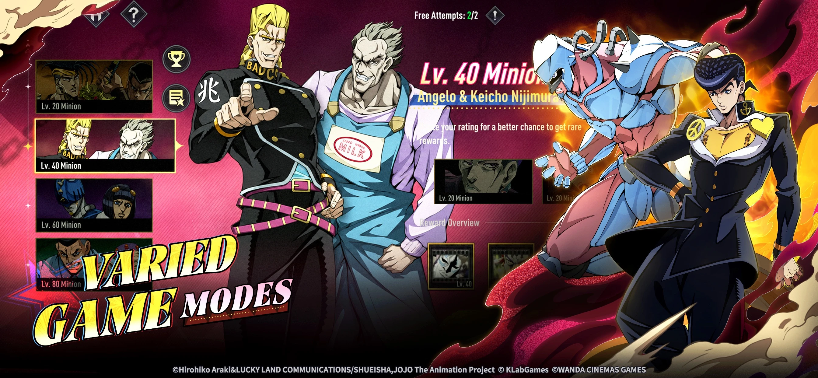 JoJo's Bizarre Adventure: GS app store screenshot 5 — Games (iOS)