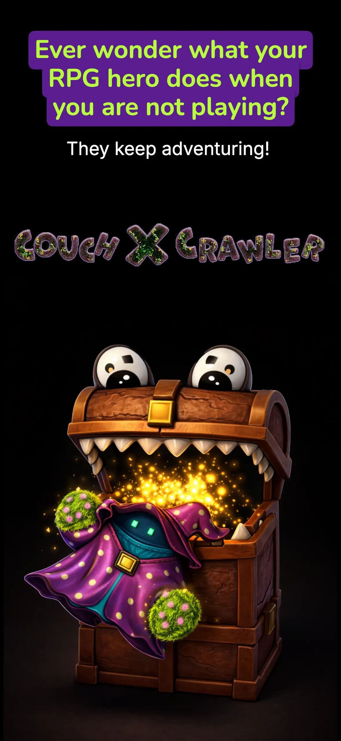 Couch X Crawler app store screenshot 1 — Unknown (iOS)