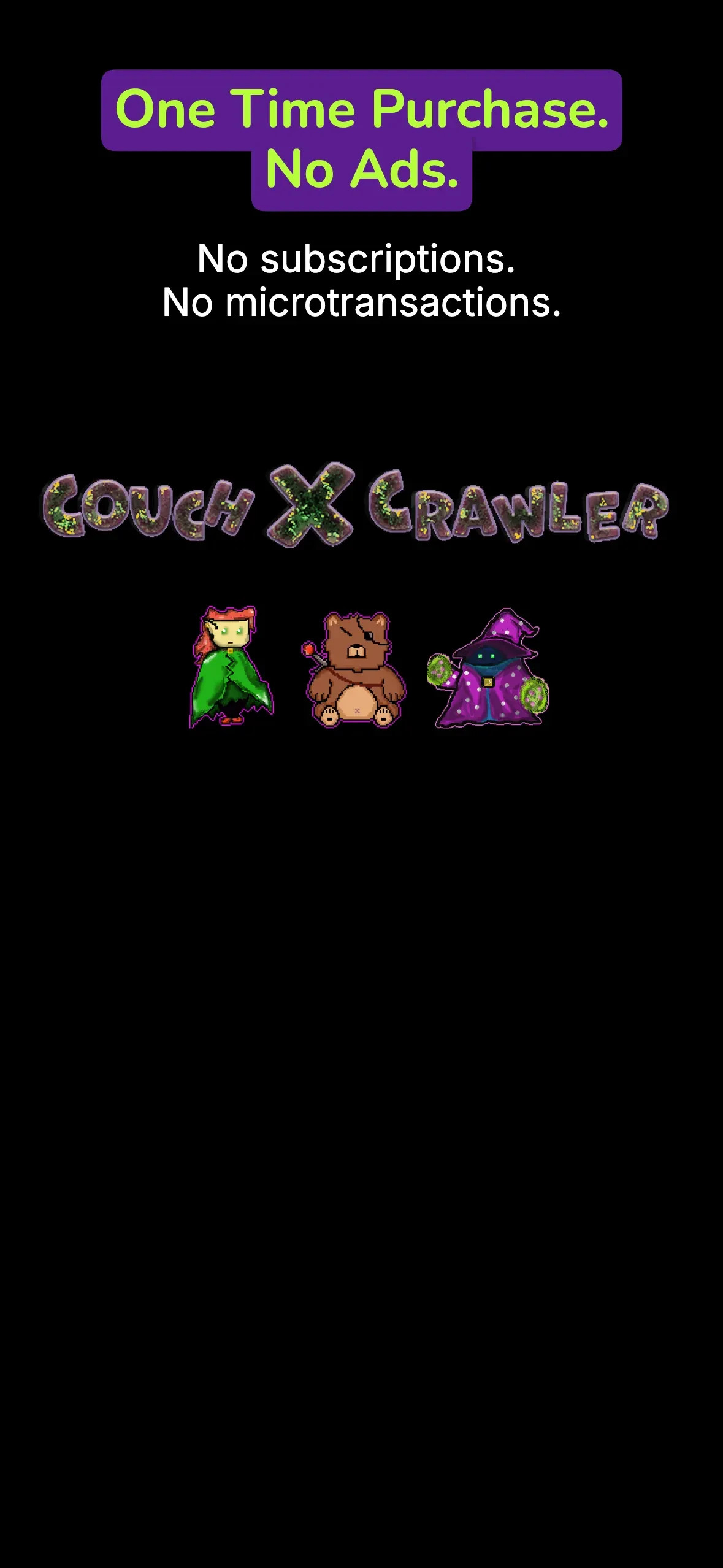 Couch X Crawler app store screenshot 10 — Unknown (iOS)