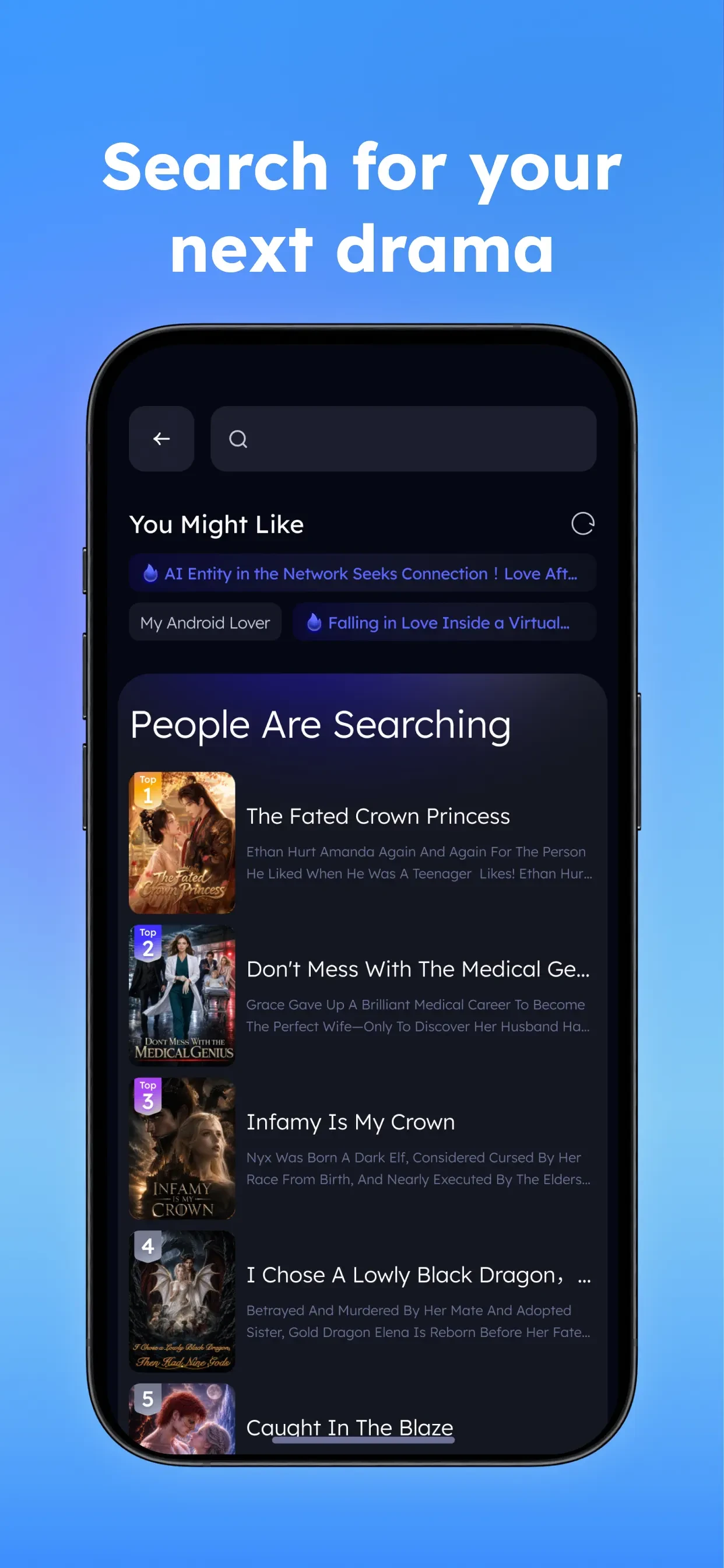 VibeShort: AI Short Dramas app store screenshot 5 — Unknown (iOS)