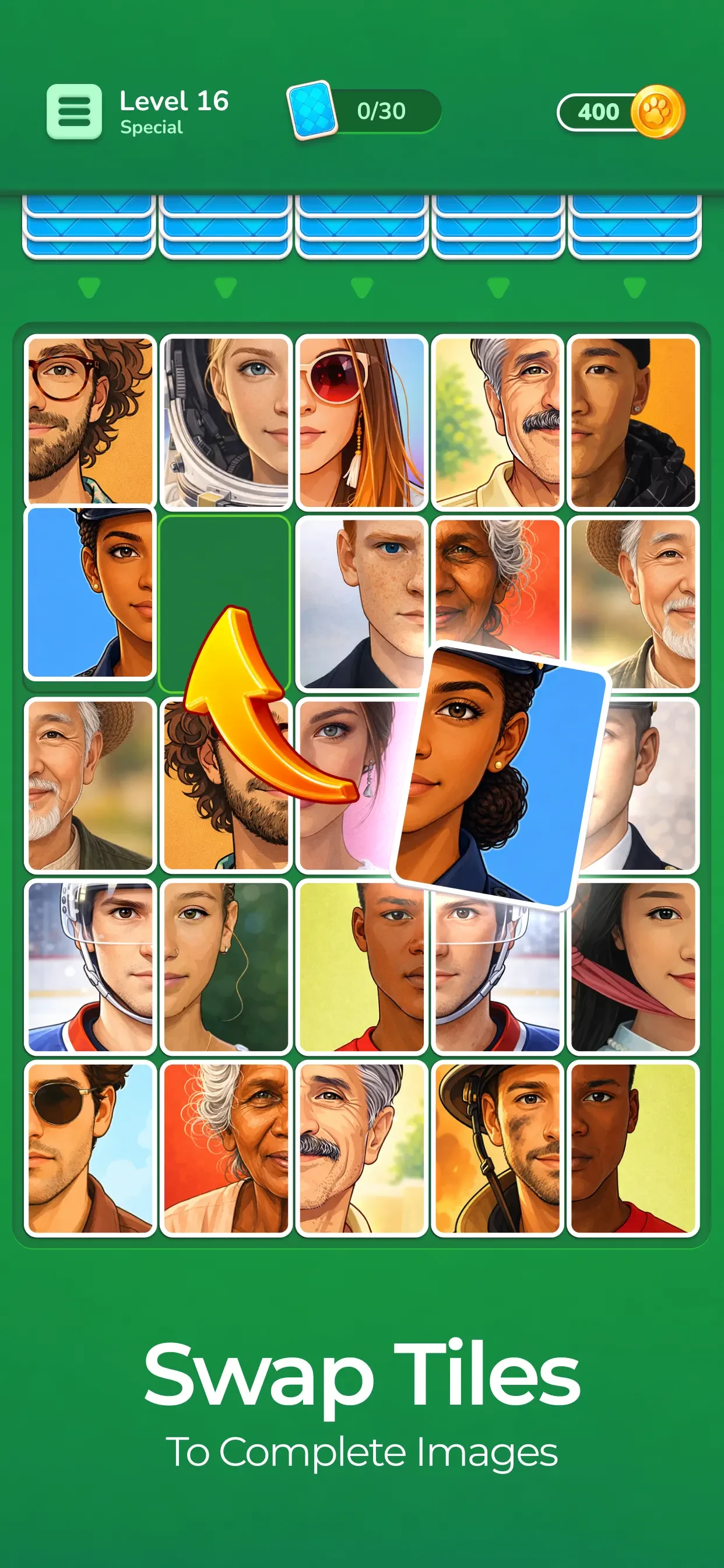 Picture Blast Solitaire app store screenshot 1 — Games (iOS)