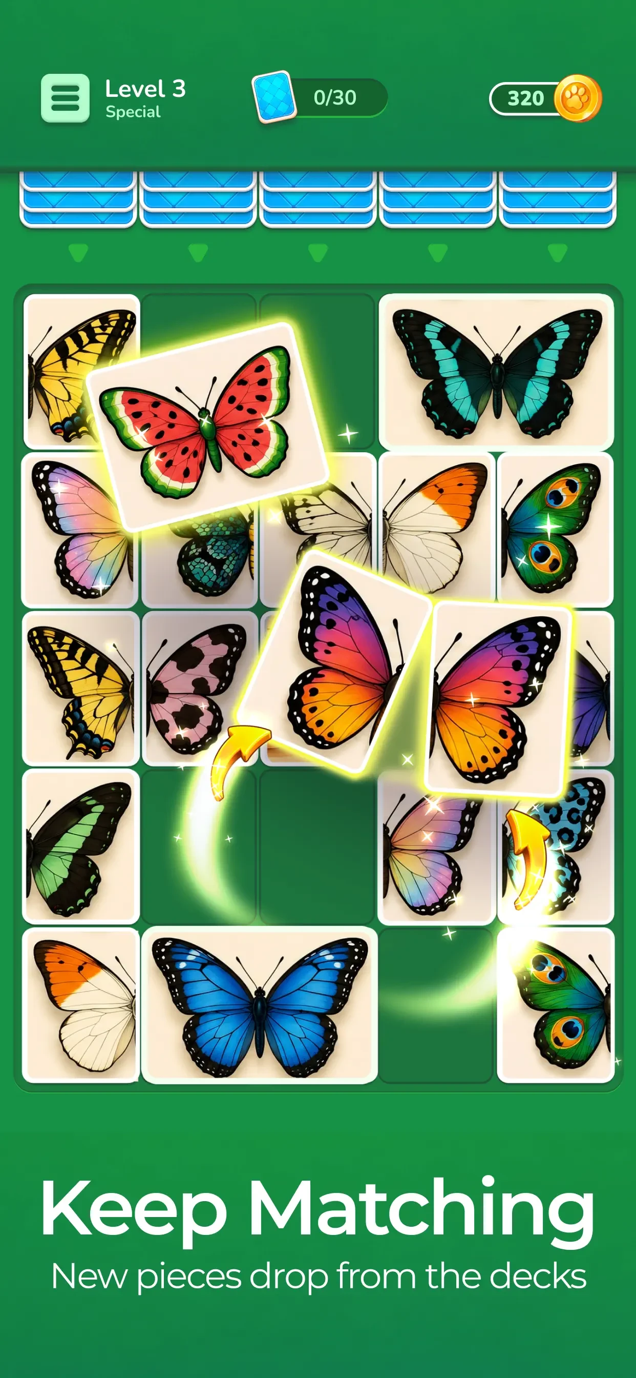 Picture Blast Solitaire app store screenshot 2 — Games (iOS)