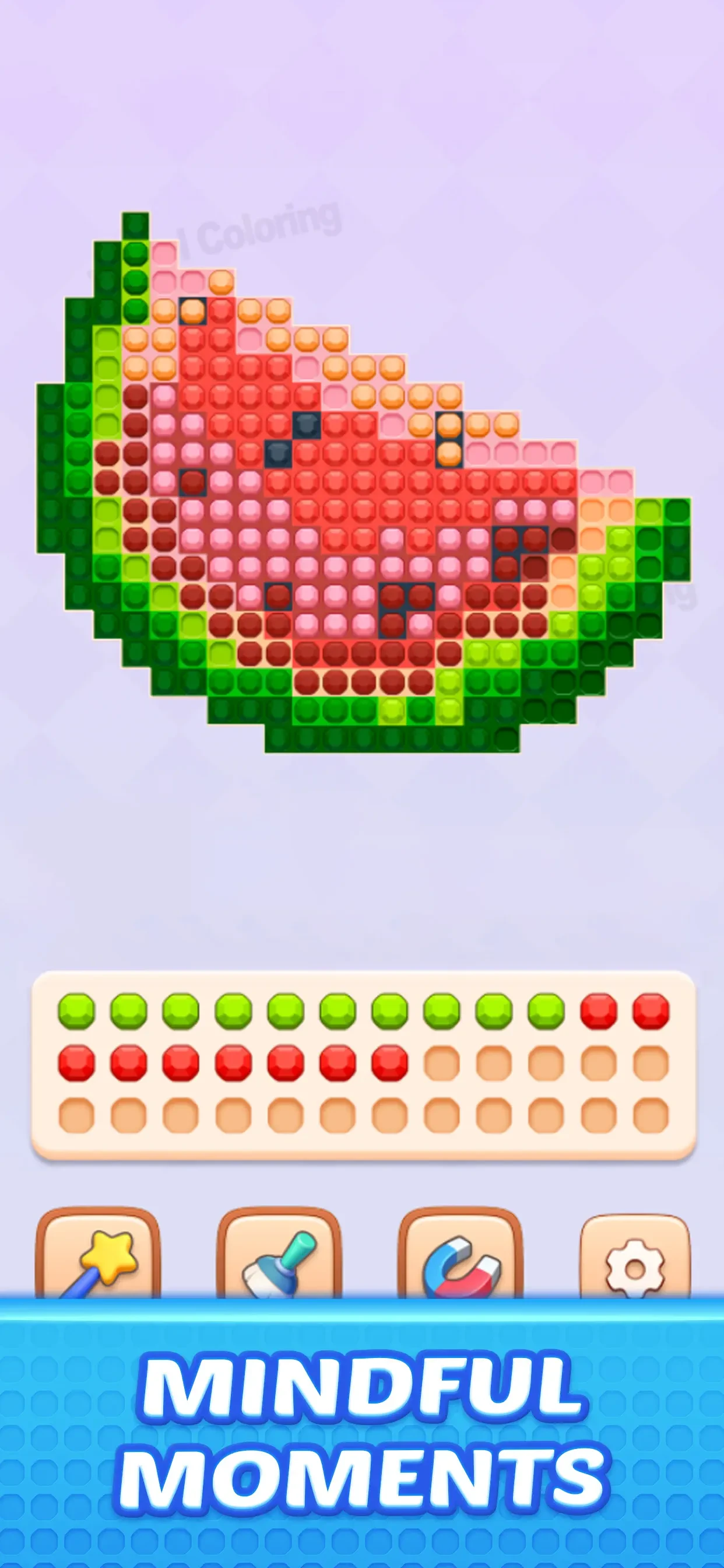Jewel Coloring app store screenshot 3 — Games (iOS)