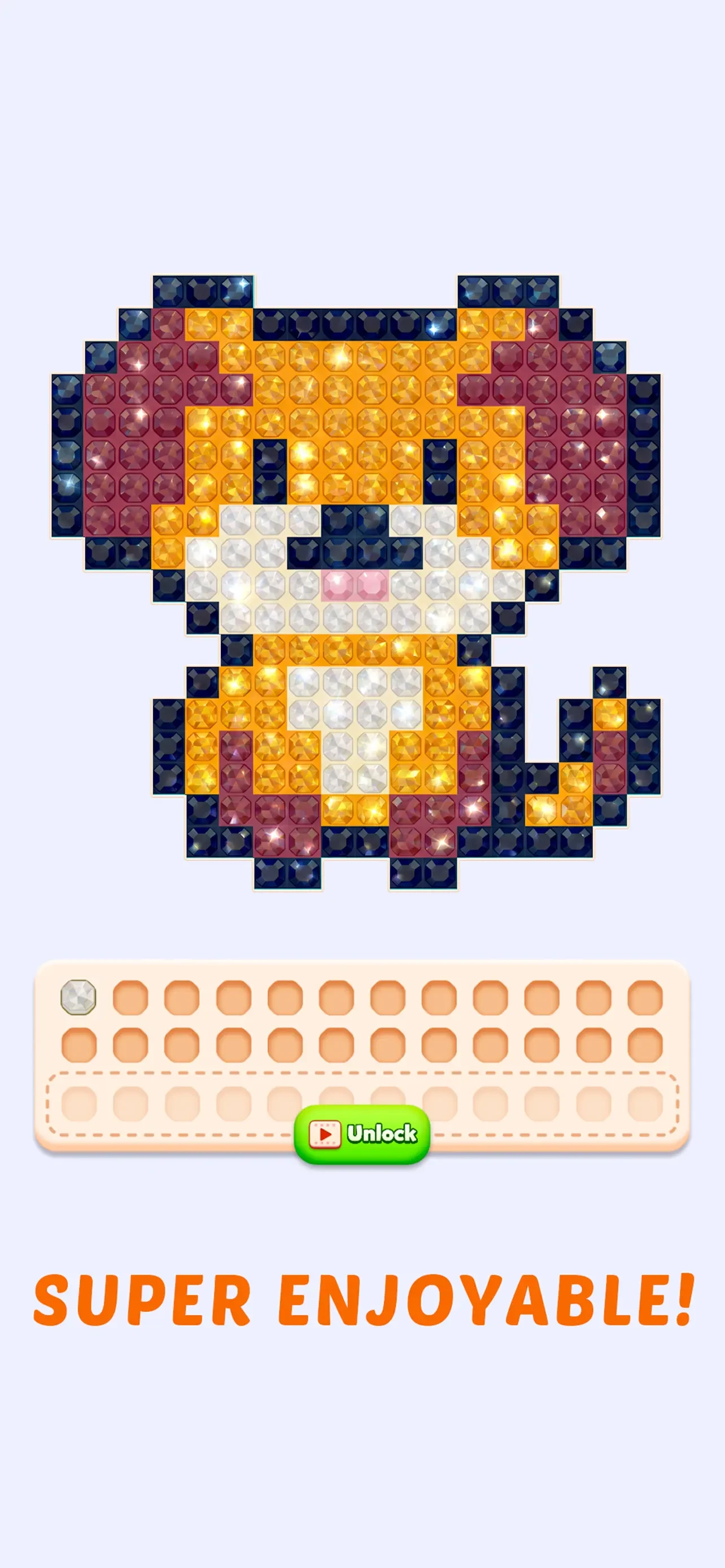Jewel Coloring app store screenshot 2 — Games (iOS)