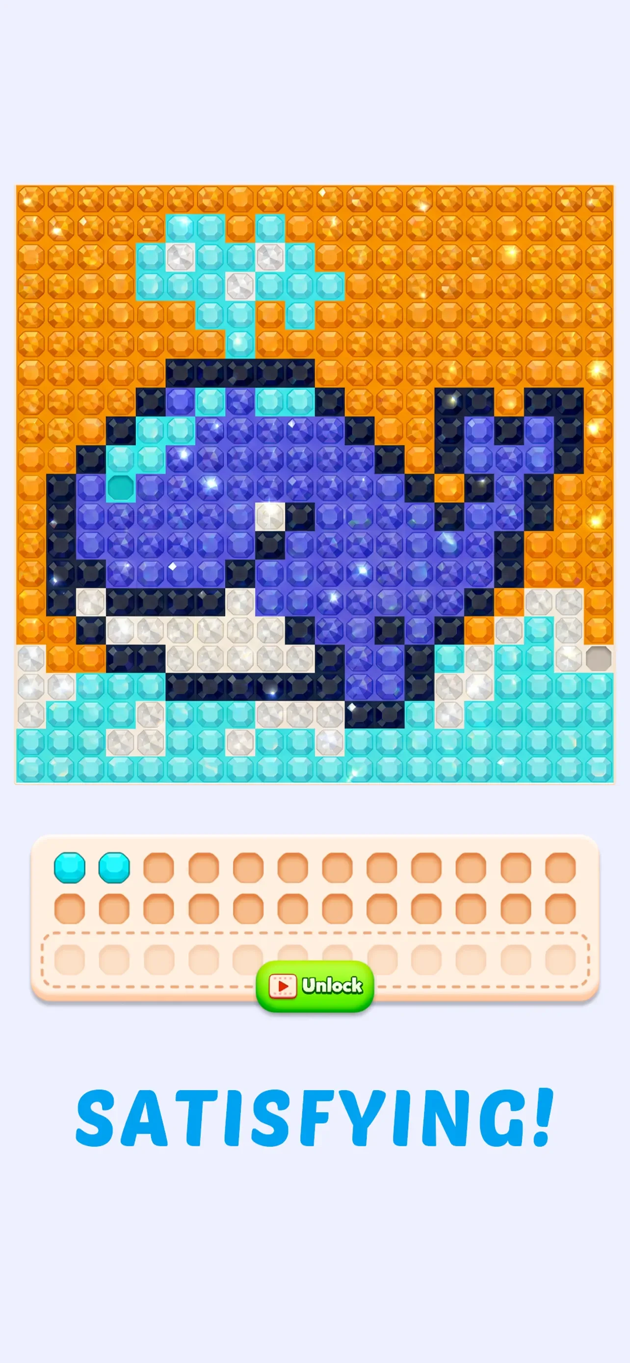 Jewel Coloring app store screenshot 3 — Games (iOS)