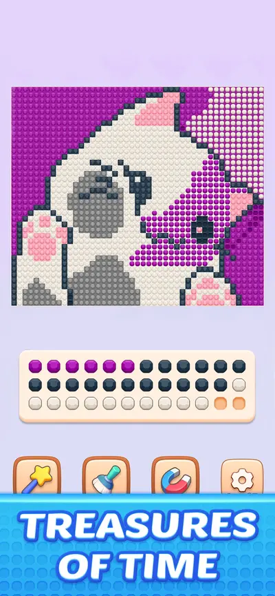Jewel Coloring app store screenshot 1 — Games (iOS)