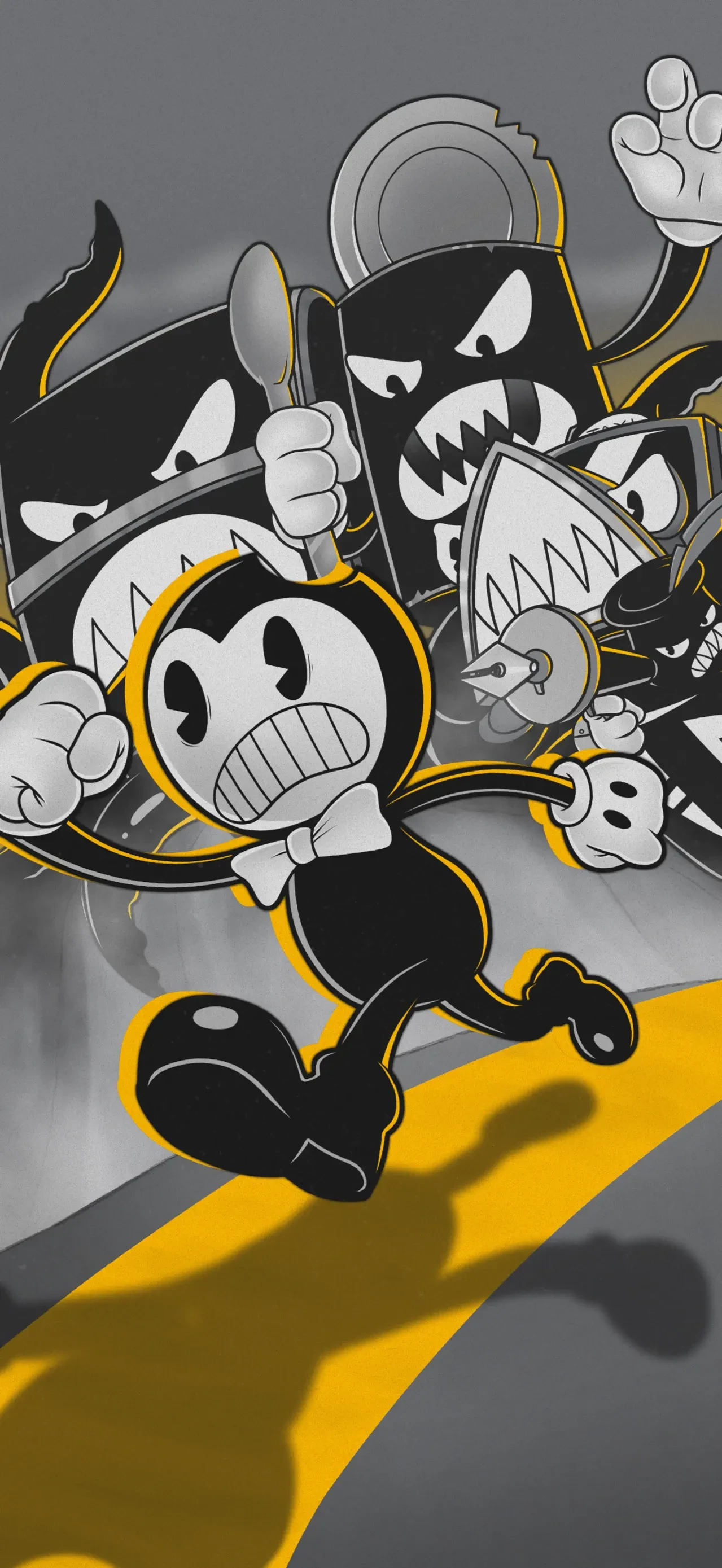 Bendy's Nightmare Run app store screenshot 1 — Games (iOS)