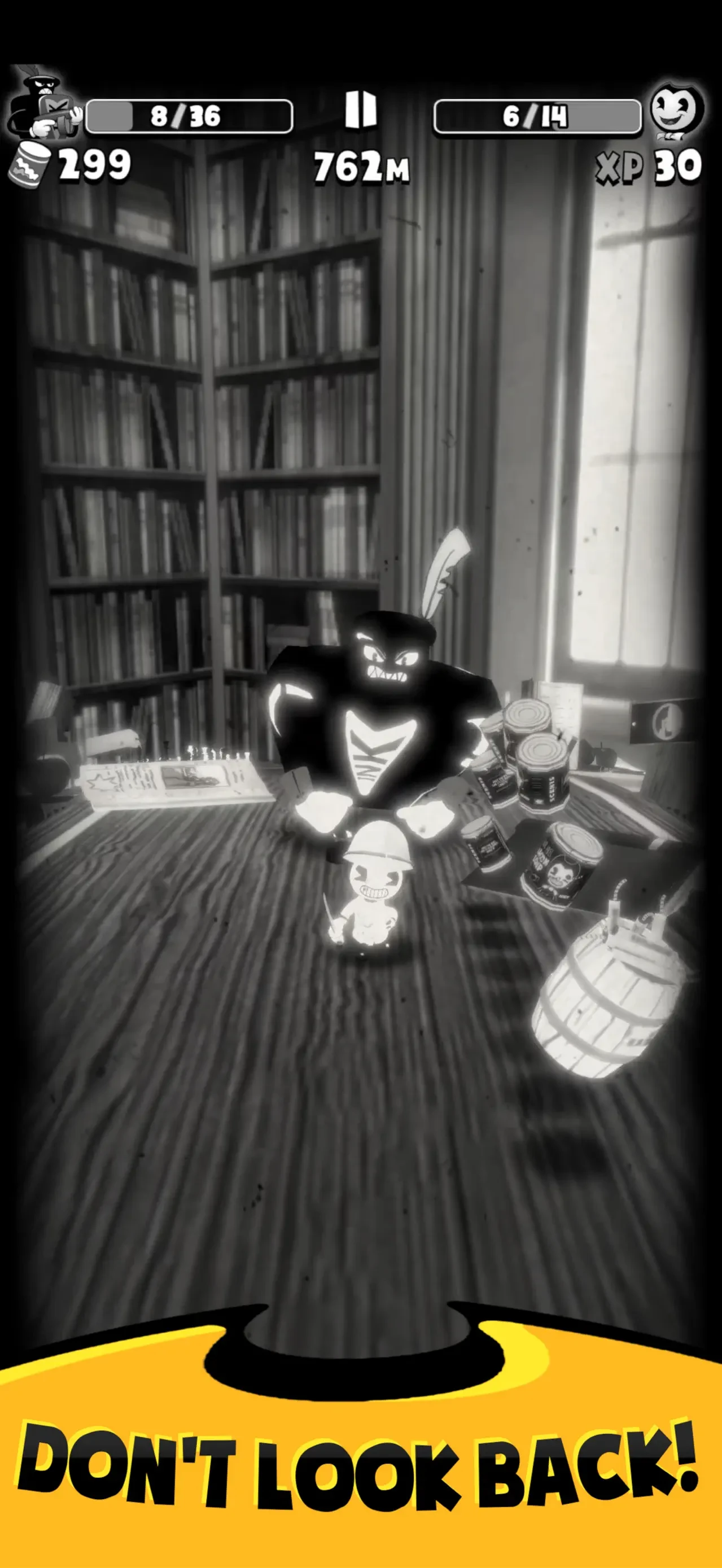 Bendy's Nightmare Run app store screenshot 3 — Games (iOS)