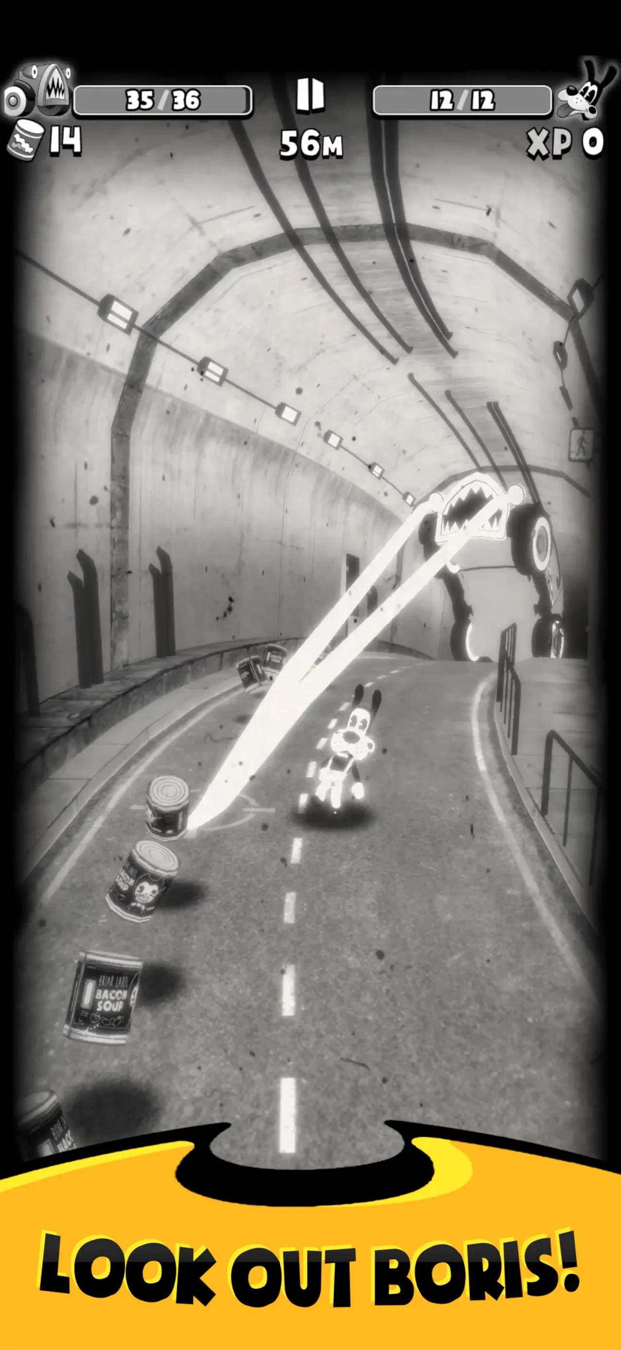 Bendy's Nightmare Run app store screenshot 5 — Games (iOS)