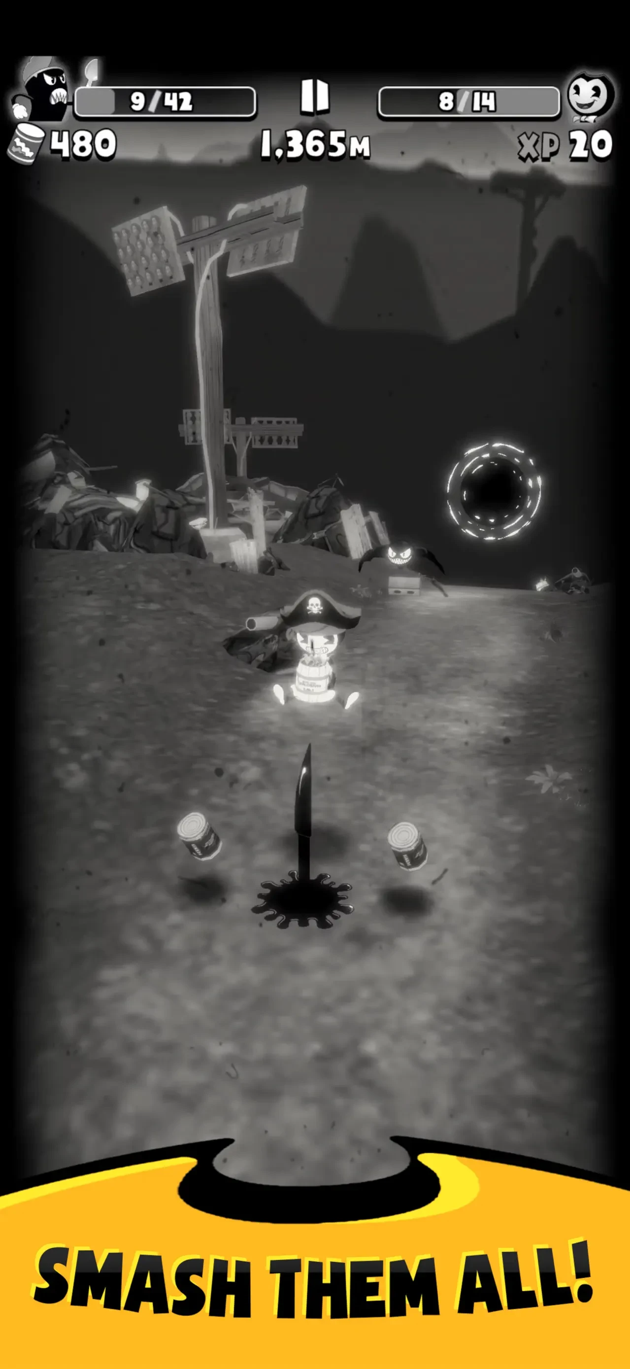 Bendy's Nightmare Run app store screenshot 6 — Games (iOS)