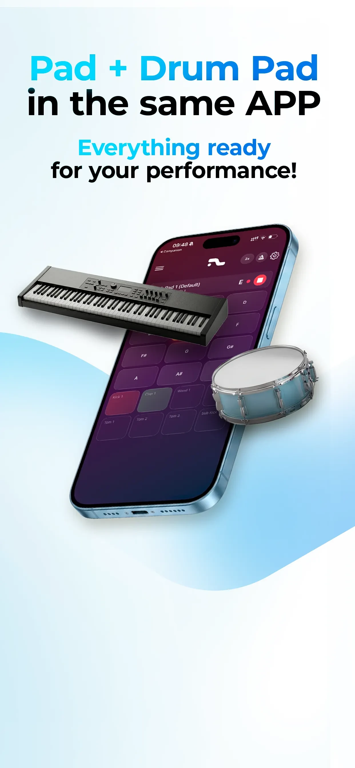 PadLab - Live Pads app store screenshot 2 — Music (iOS)