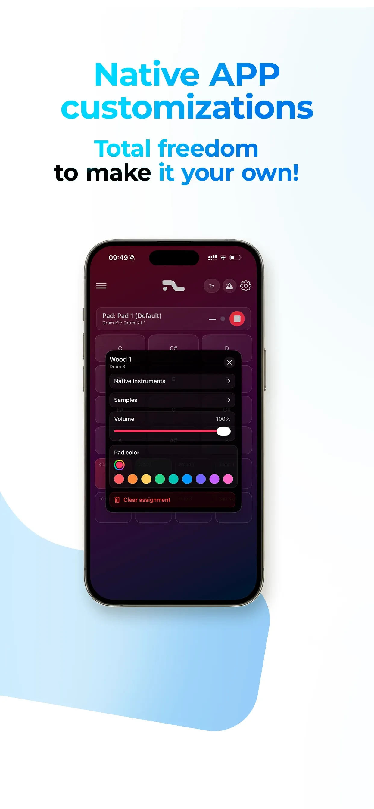 PadLab - Live Pads app store screenshot 5 — Music (iOS)