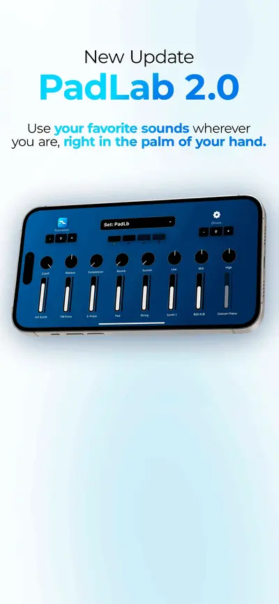 PadLab - Live Pads app store screenshot 1 — Music (iOS)