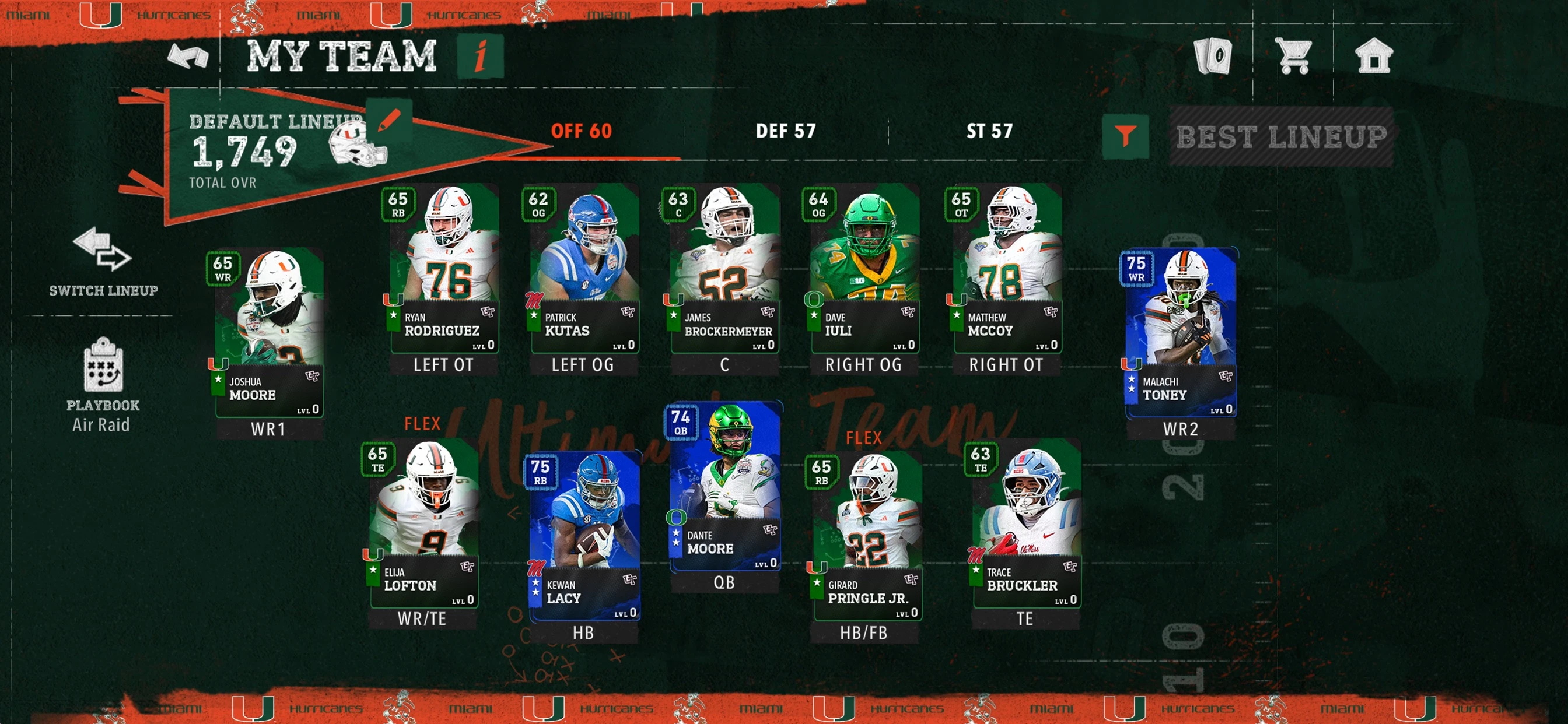 EA College Football Mobile 27 app store screenshot 4 — Games (iOS)